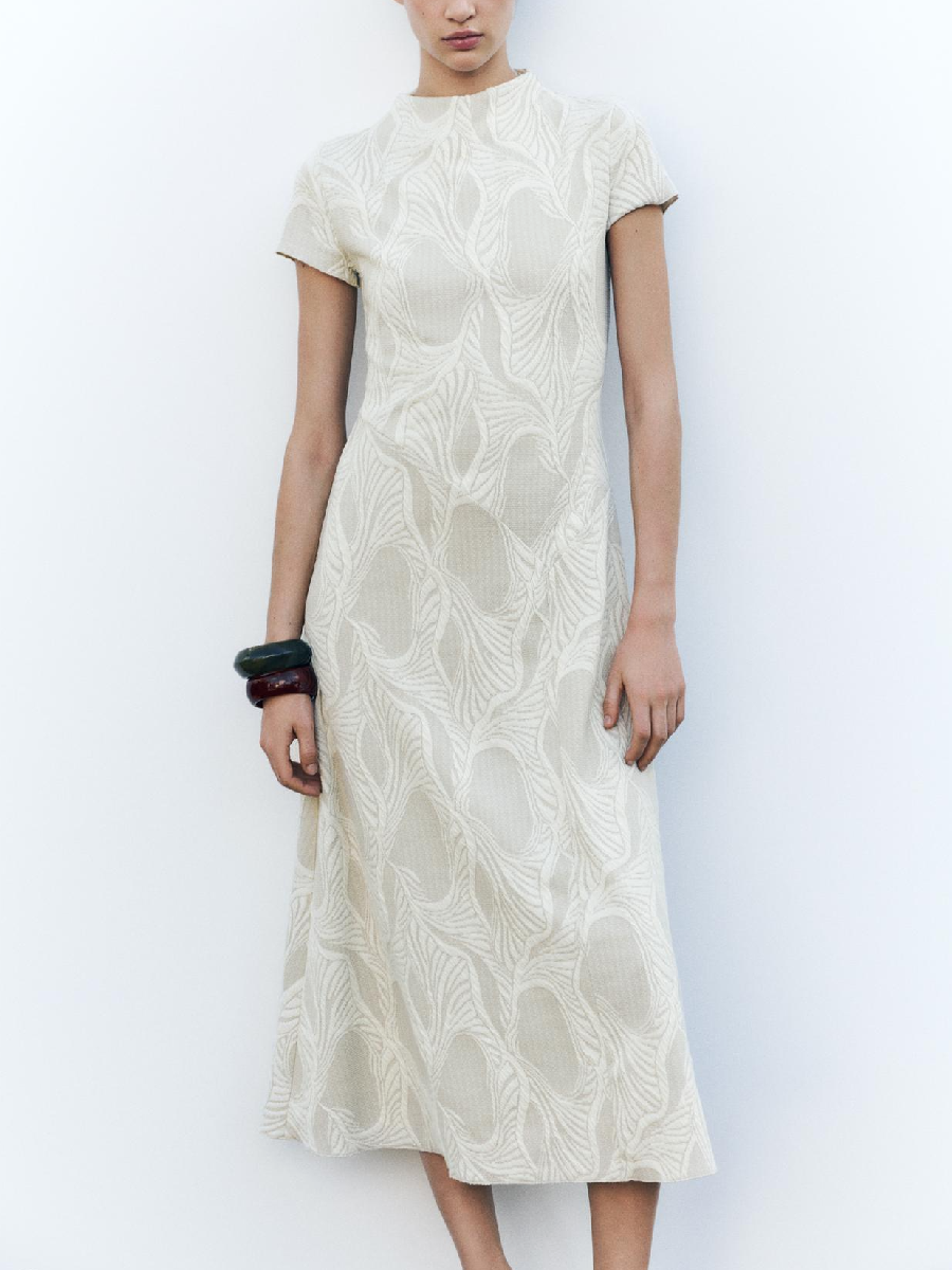 Fashion White Casual Long Dress