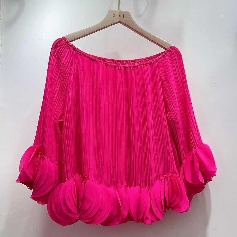 Demure Chiffon Blouse Top