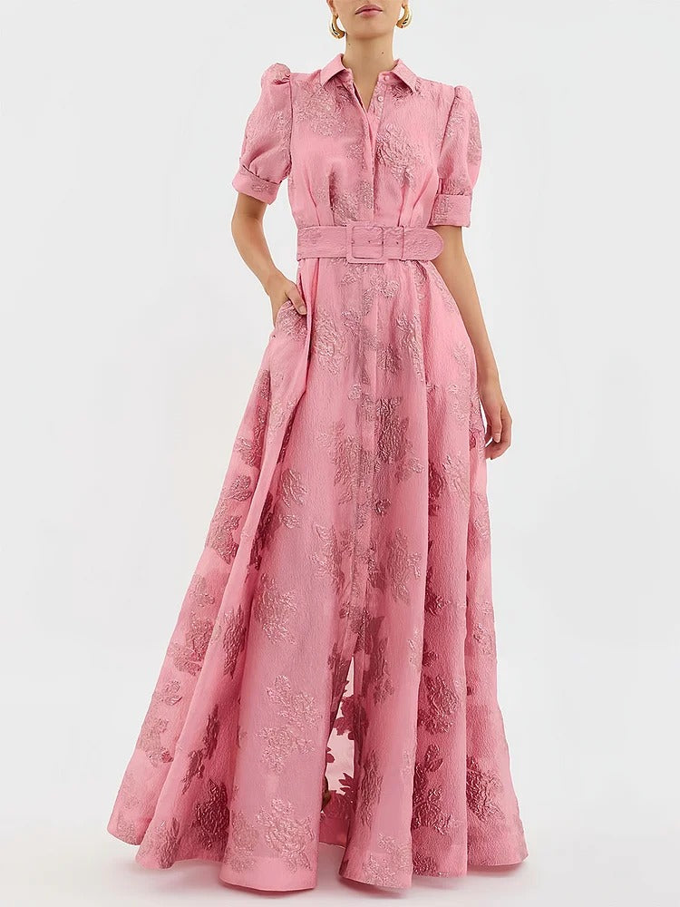 (⏰Last Day Promotion $14 OFF)-Annette Button Gown