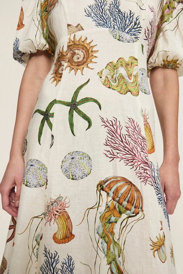 Sea Midi Dress