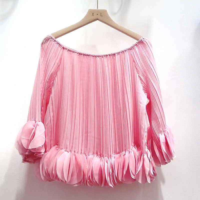 Demure Chiffon Blouse Top