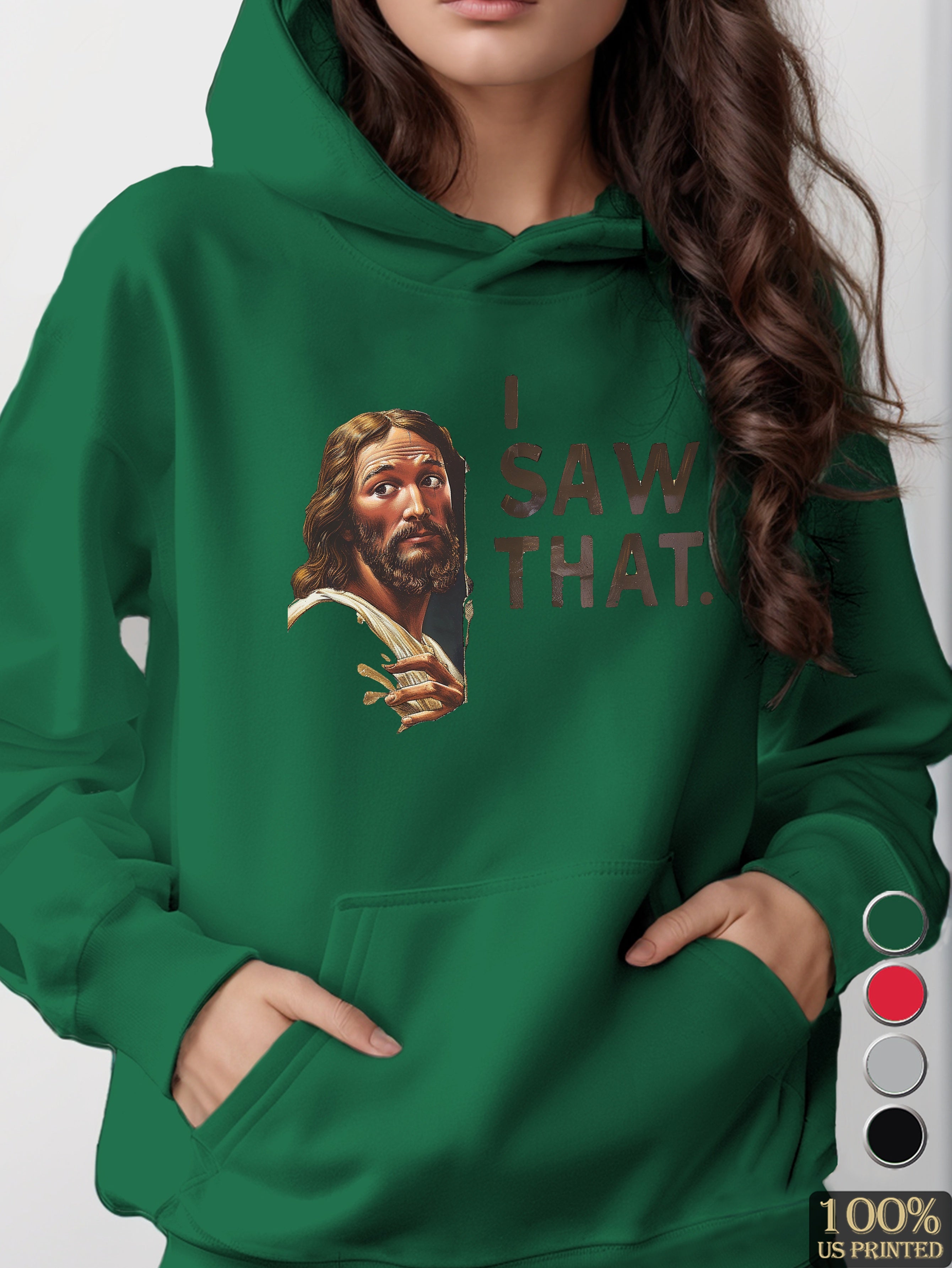 Jesus women's hooded sweatshirt