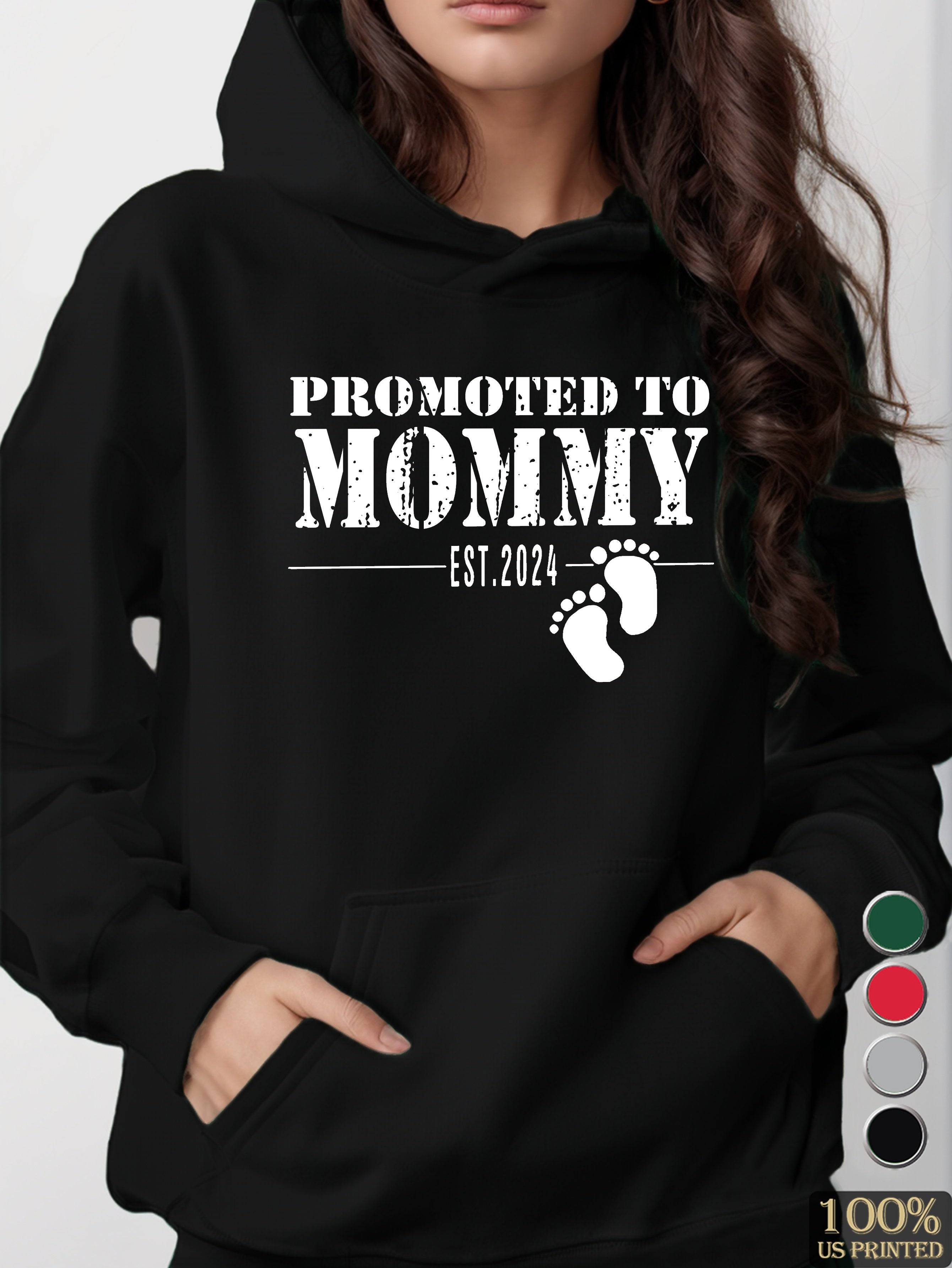 graphic women's hooded sweatshirt
