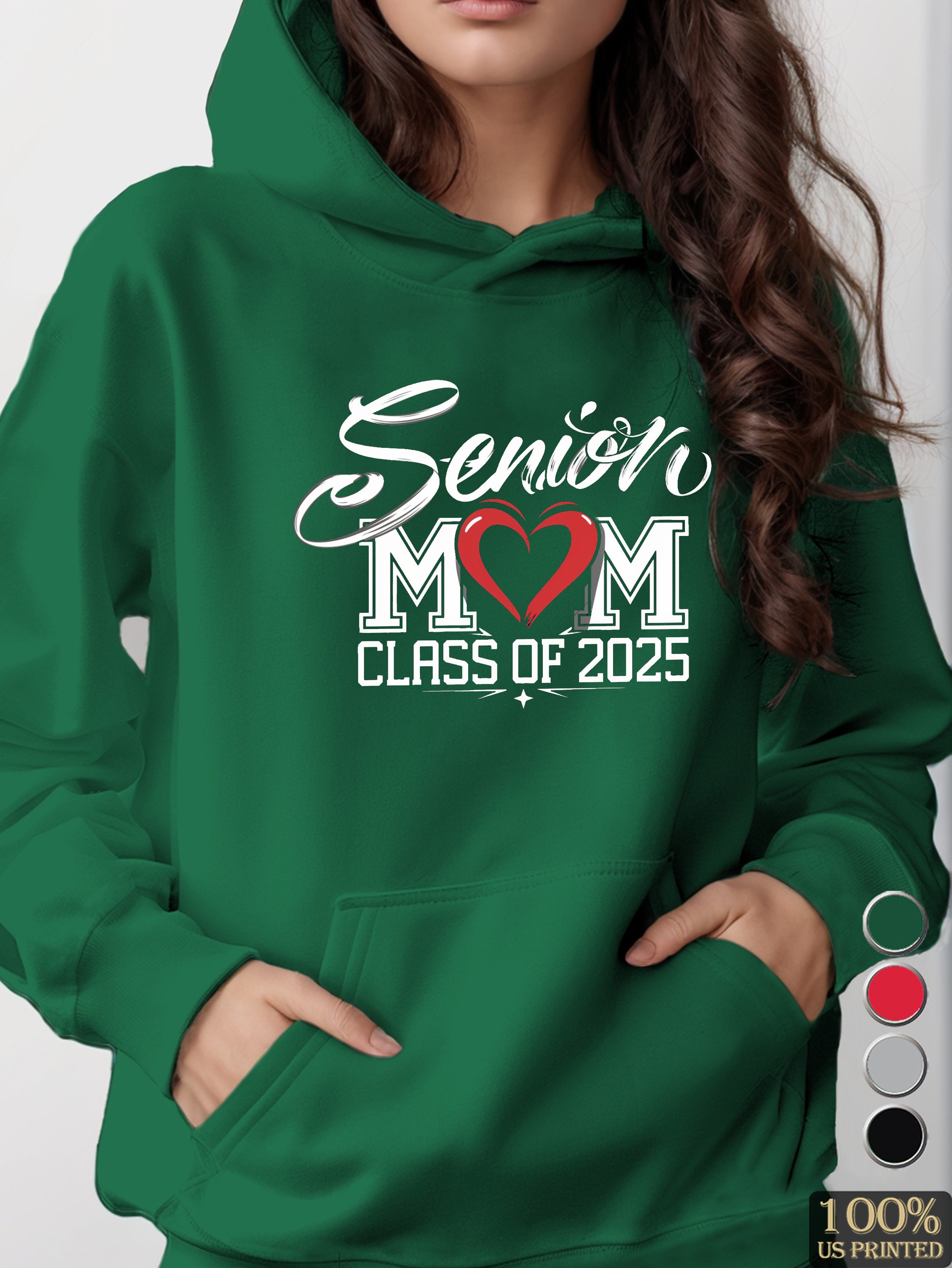 graphic women's hooded sweatshirt