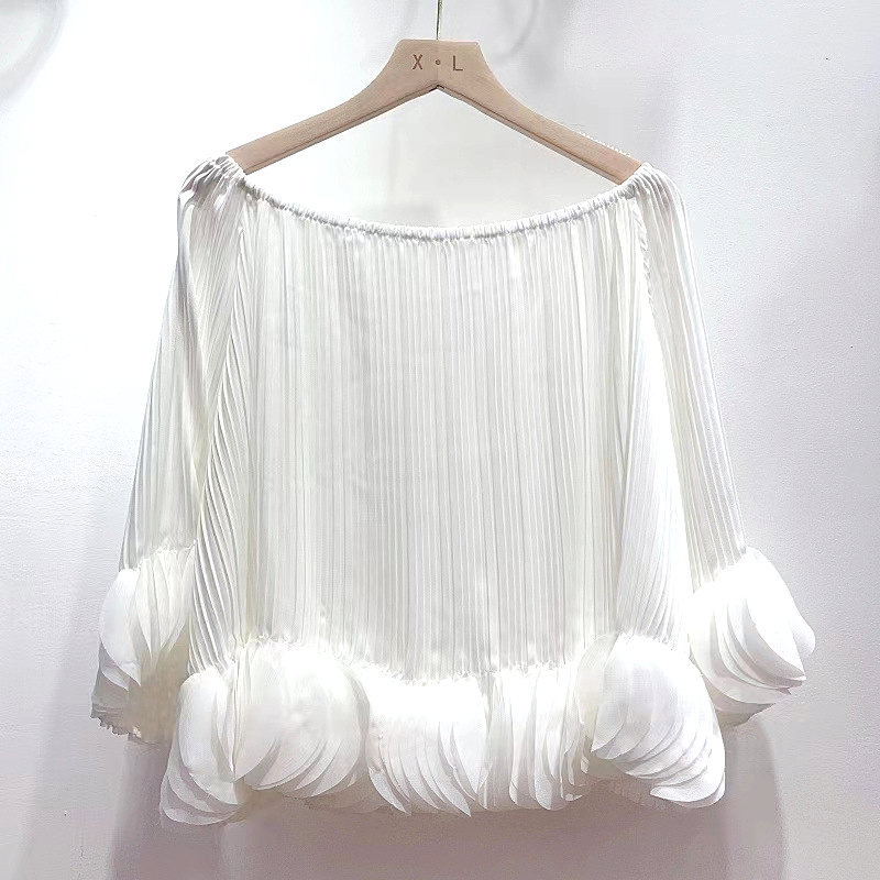 Demure Chiffon Blouse Top