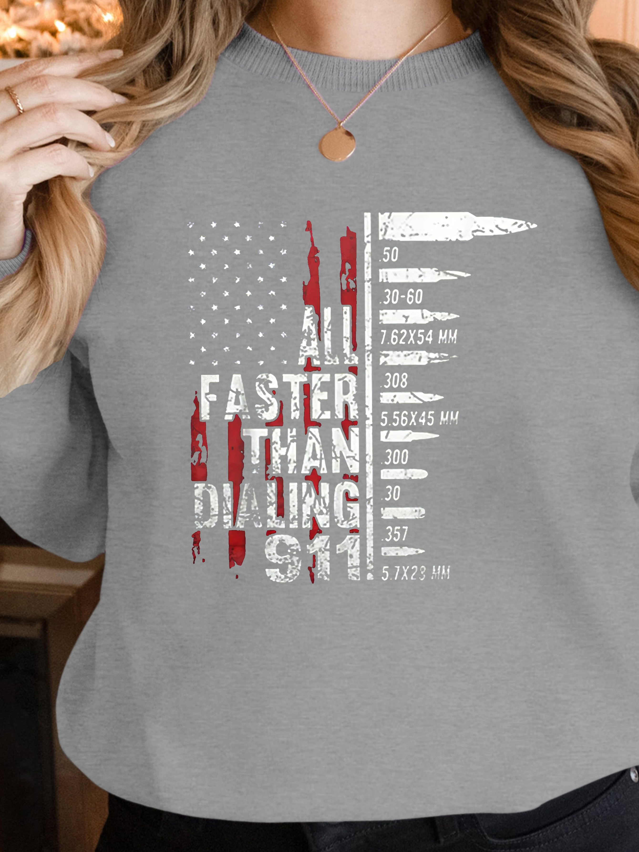 Flag women's sweatshirts