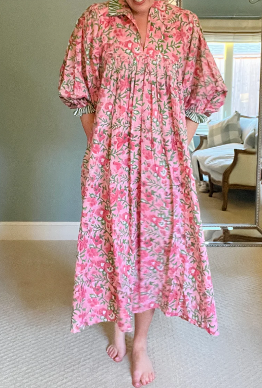 The Hot Spring Printed Loose Dress