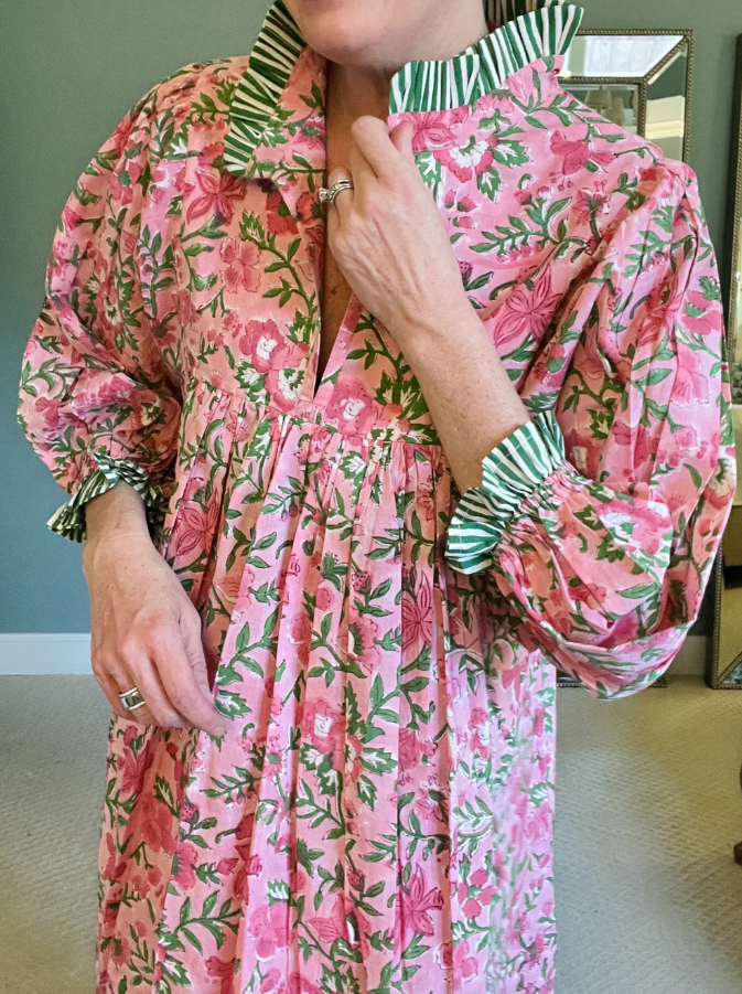 The Hot Spring Printed Loose Dress