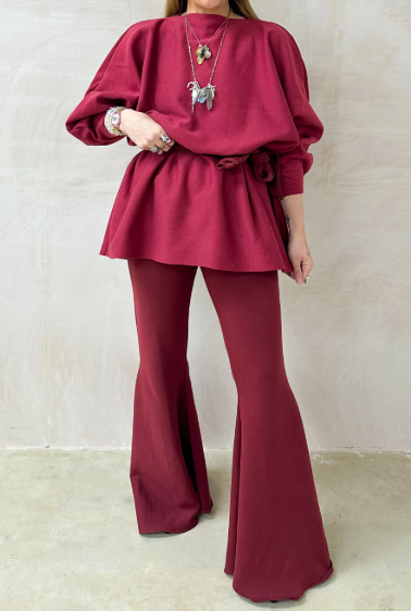 Adorable Puff Sleeve Stylish Dress