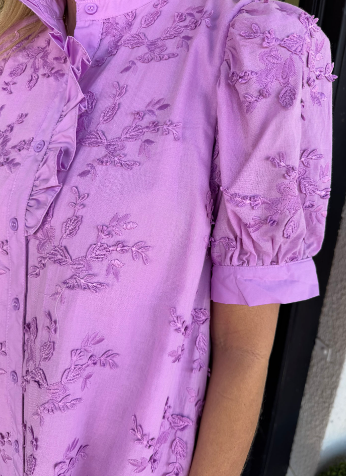 Breezy Embroidery Dress