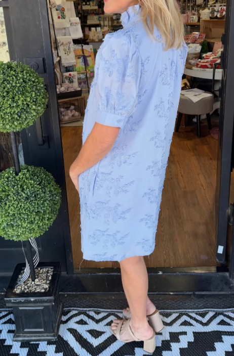 Breezy Embroidery Dress