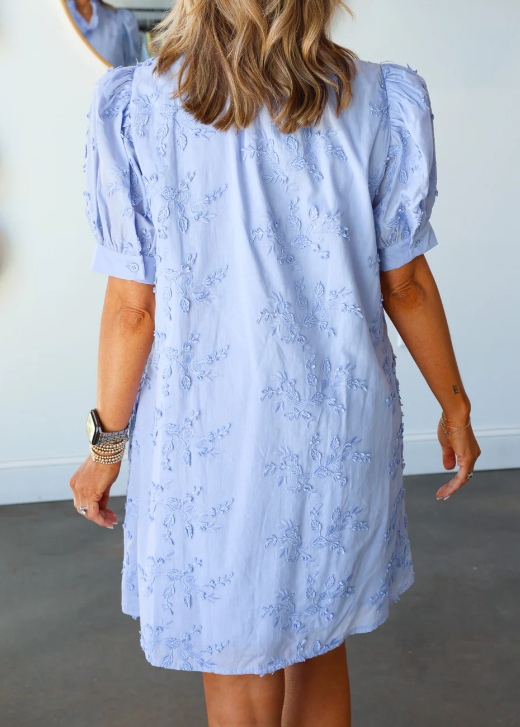 Breezy Embroidery Dress