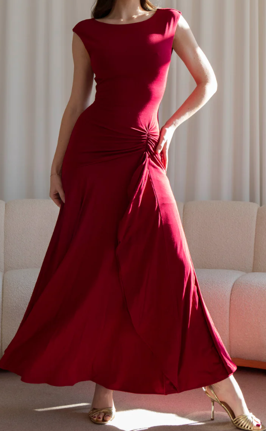 The Backless Demure Dress