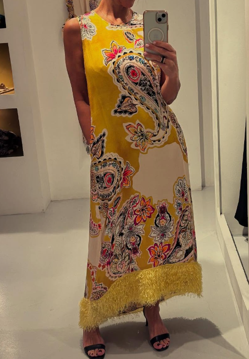 The Demure Printed Dress Set