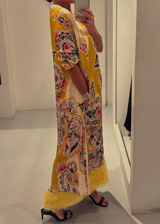 The Demure Printed Dress Set