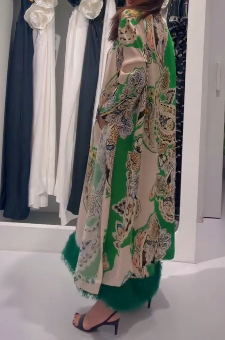 The Demure Printed Dress Set