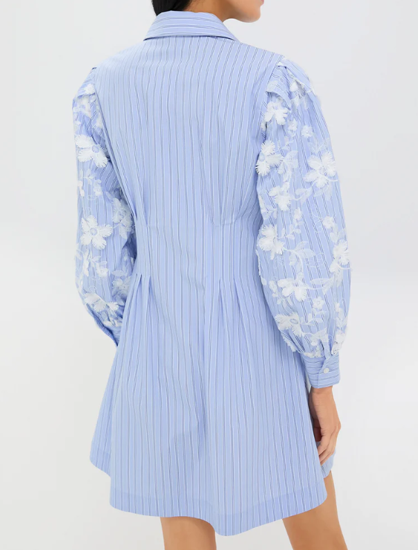 The Striped Casual Shirt Dress