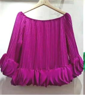 Demure Chiffon Blouse Top