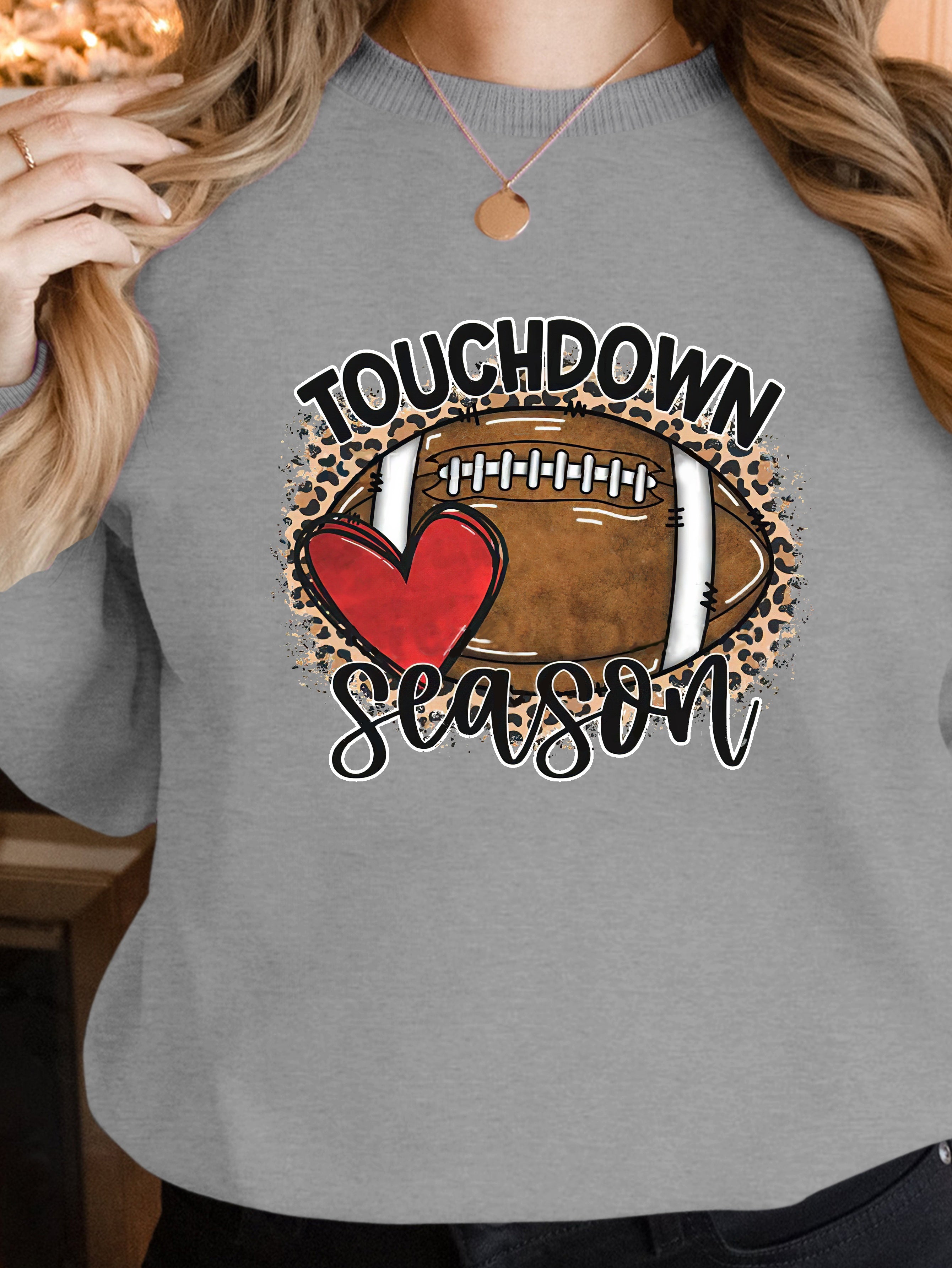 touchdown season women's sweatshirts