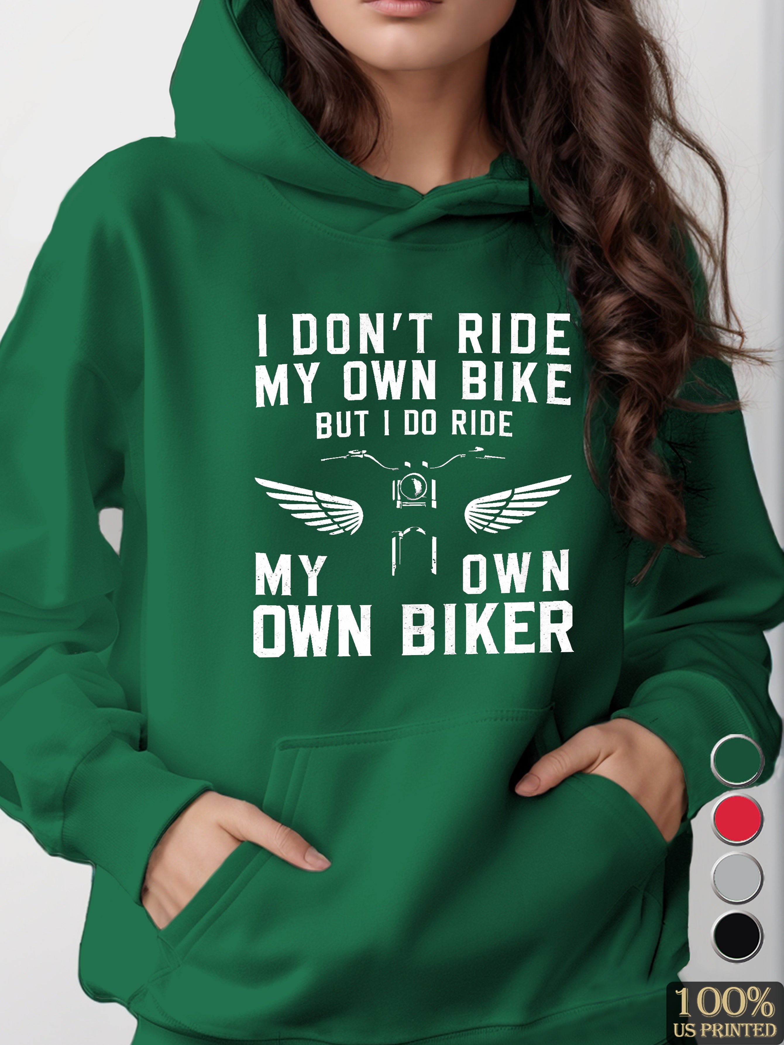graphic women's hooded sweatshirt