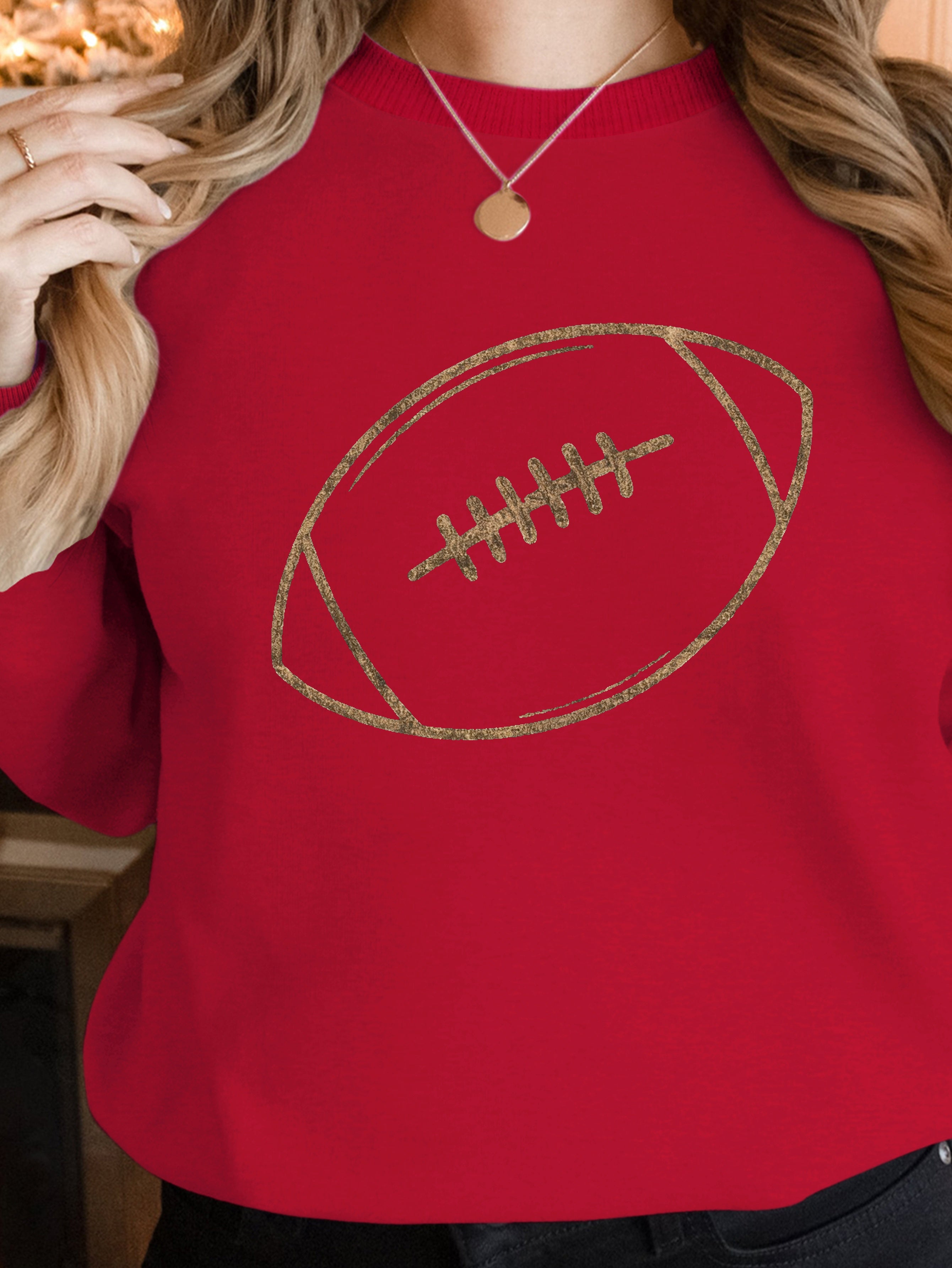 Vintage American football icon women's sweatshirts