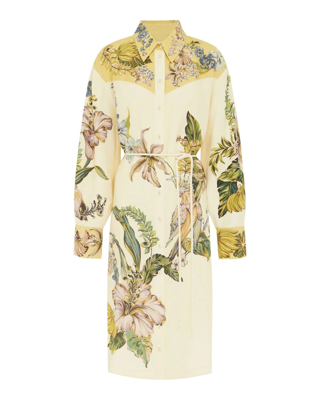 SS25 Floral Fab Shirt Dress