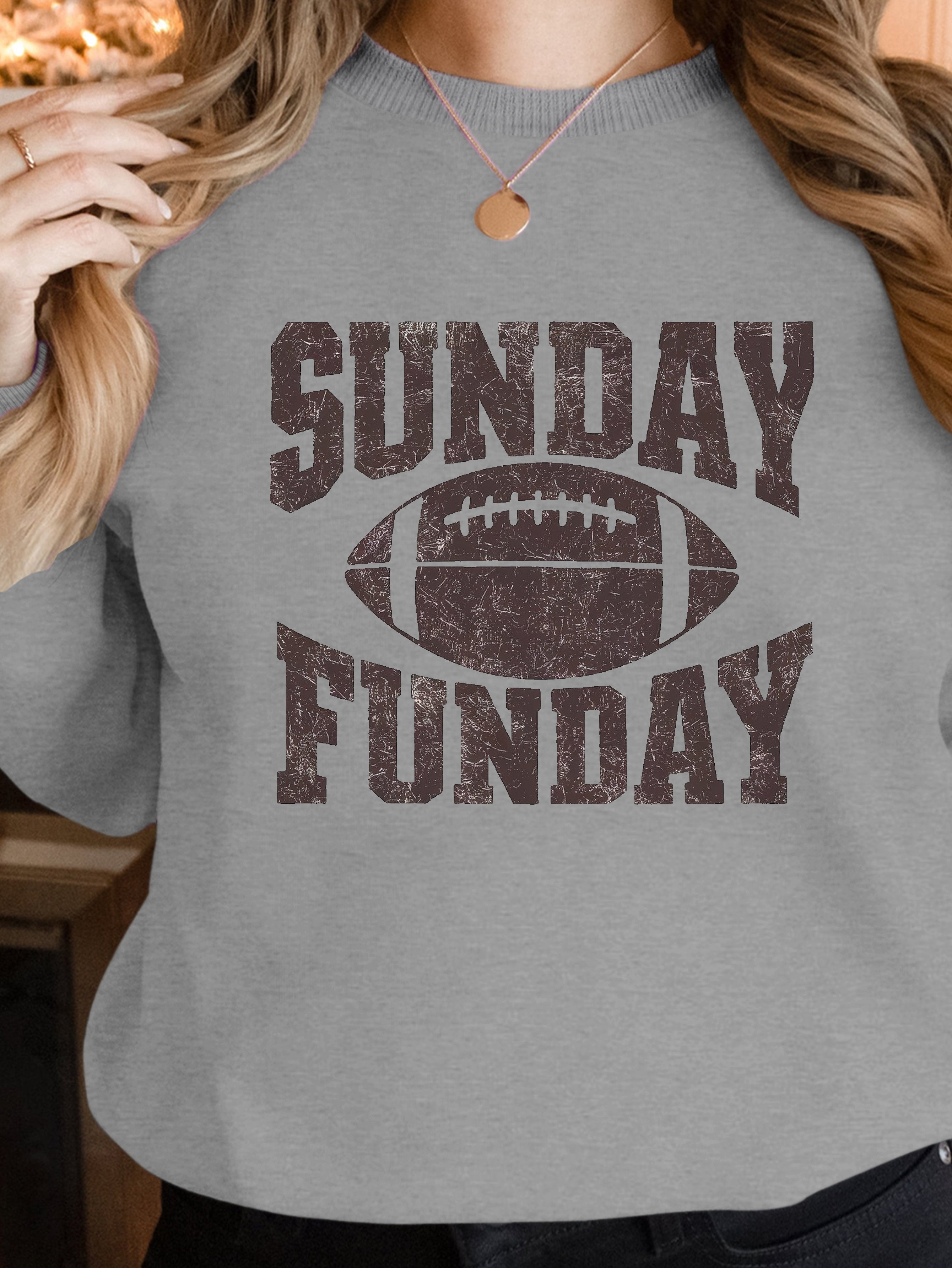 SUNDAY FUNDAY women's sweatshirts