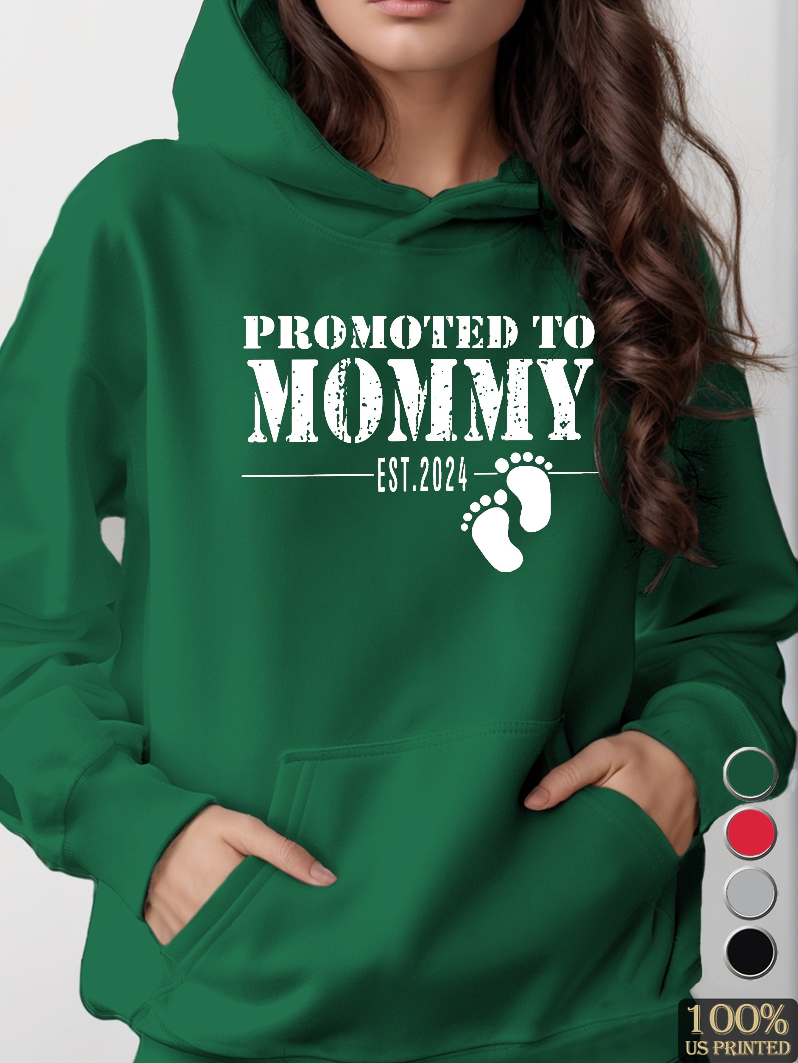 graphic women's hooded sweatshirt