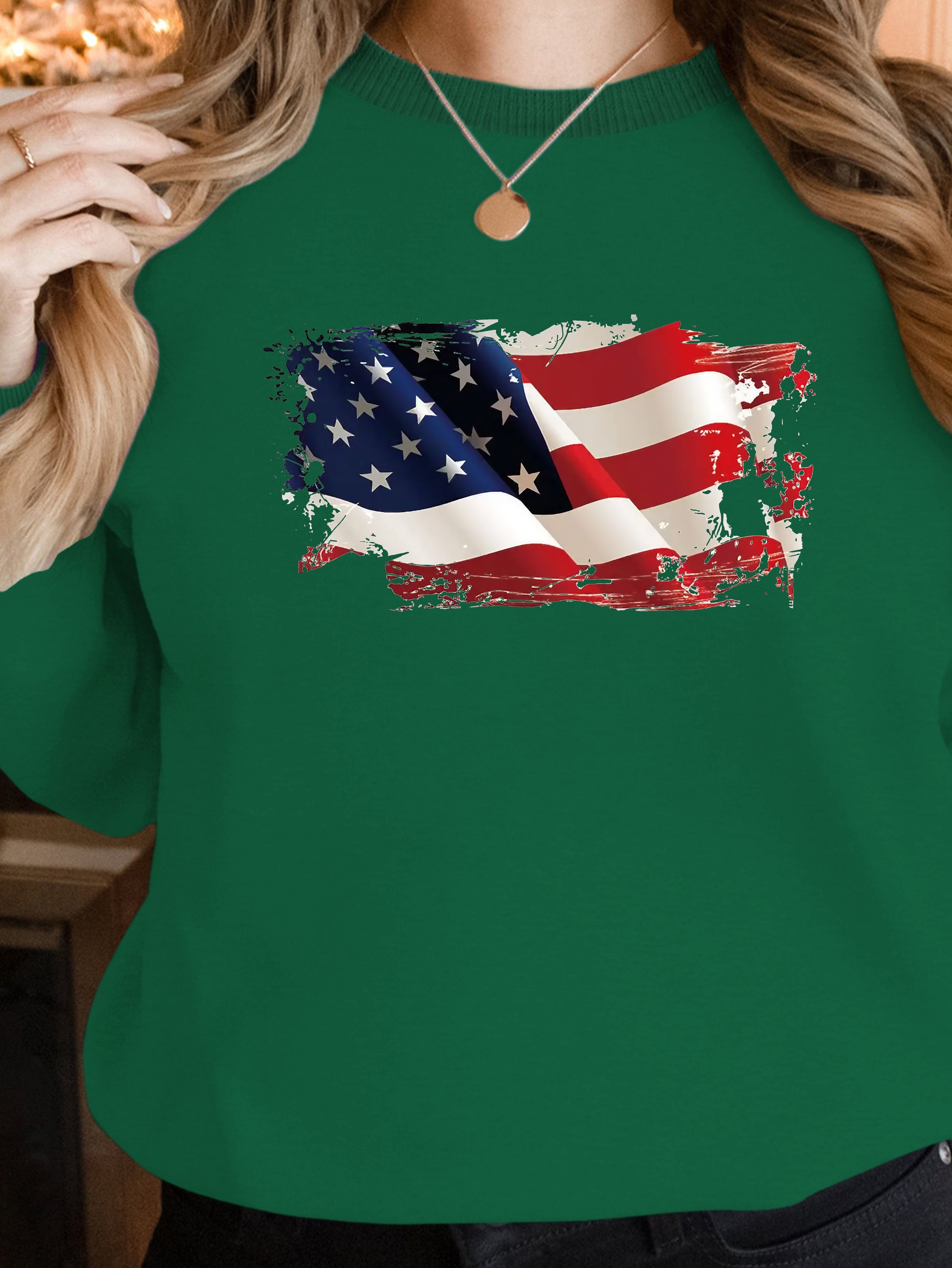 American Flag women's sweatshirts