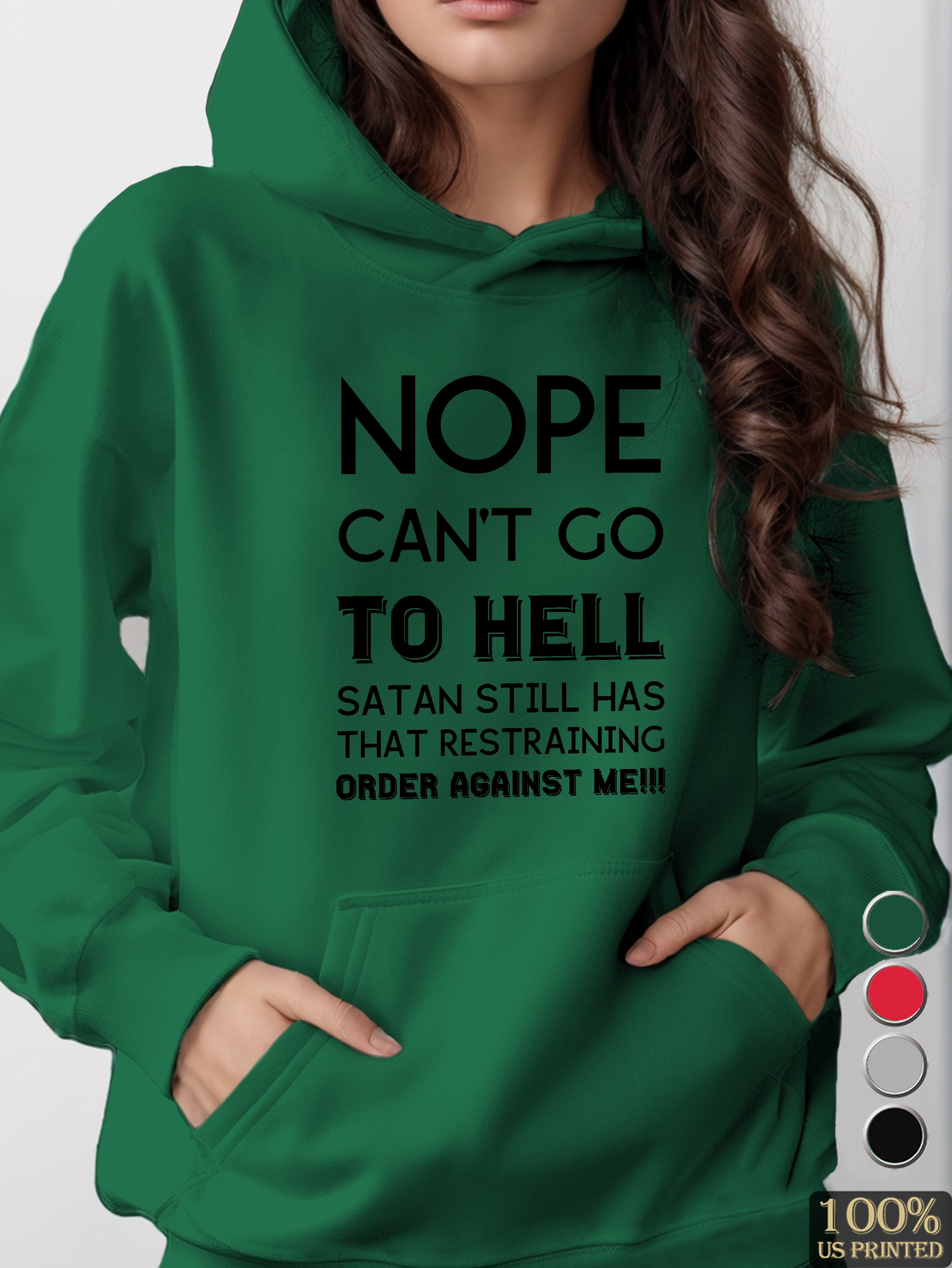 graphic women's hooded sweatshirt