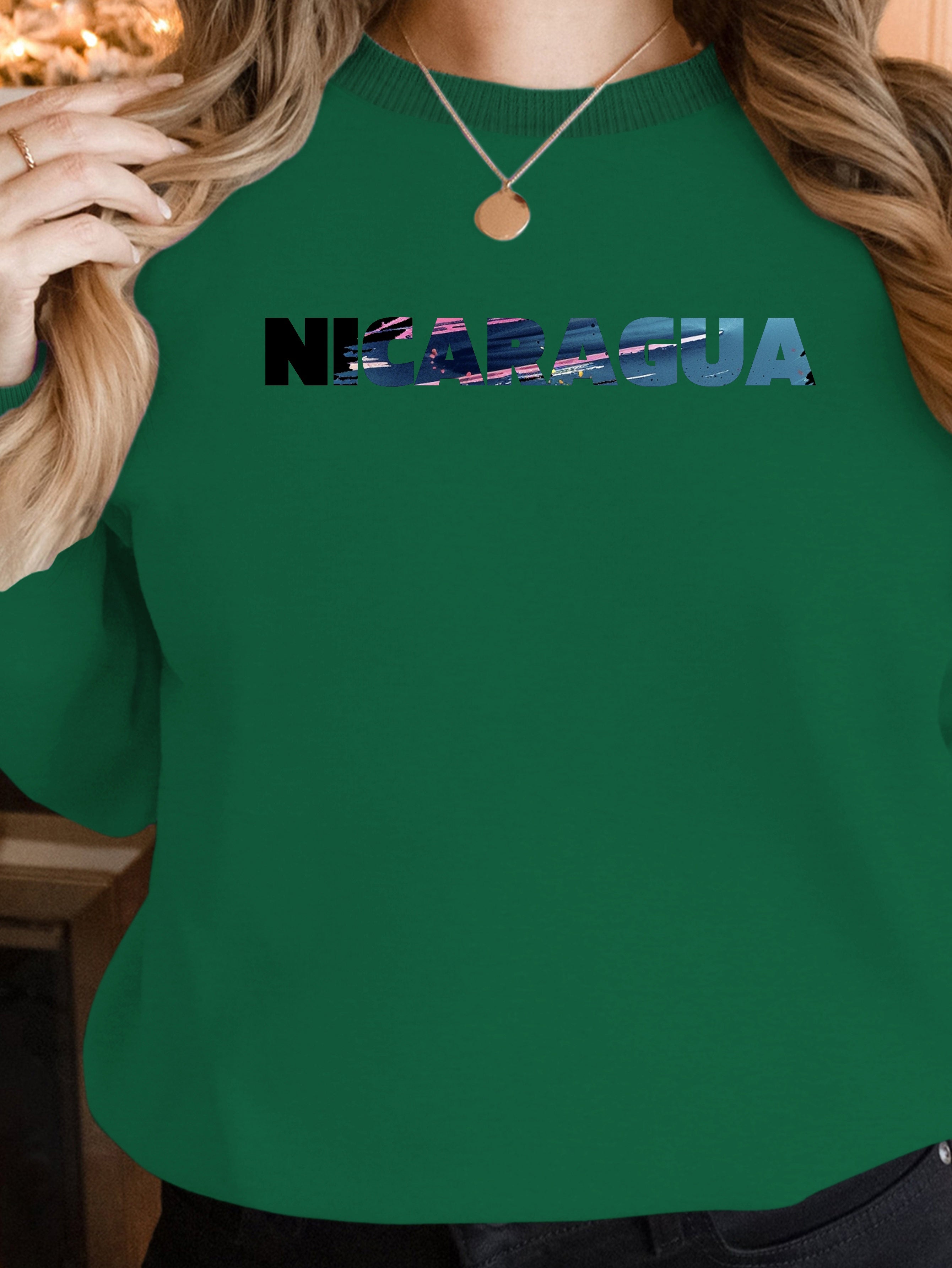 Nicaragua women's sweatshirts