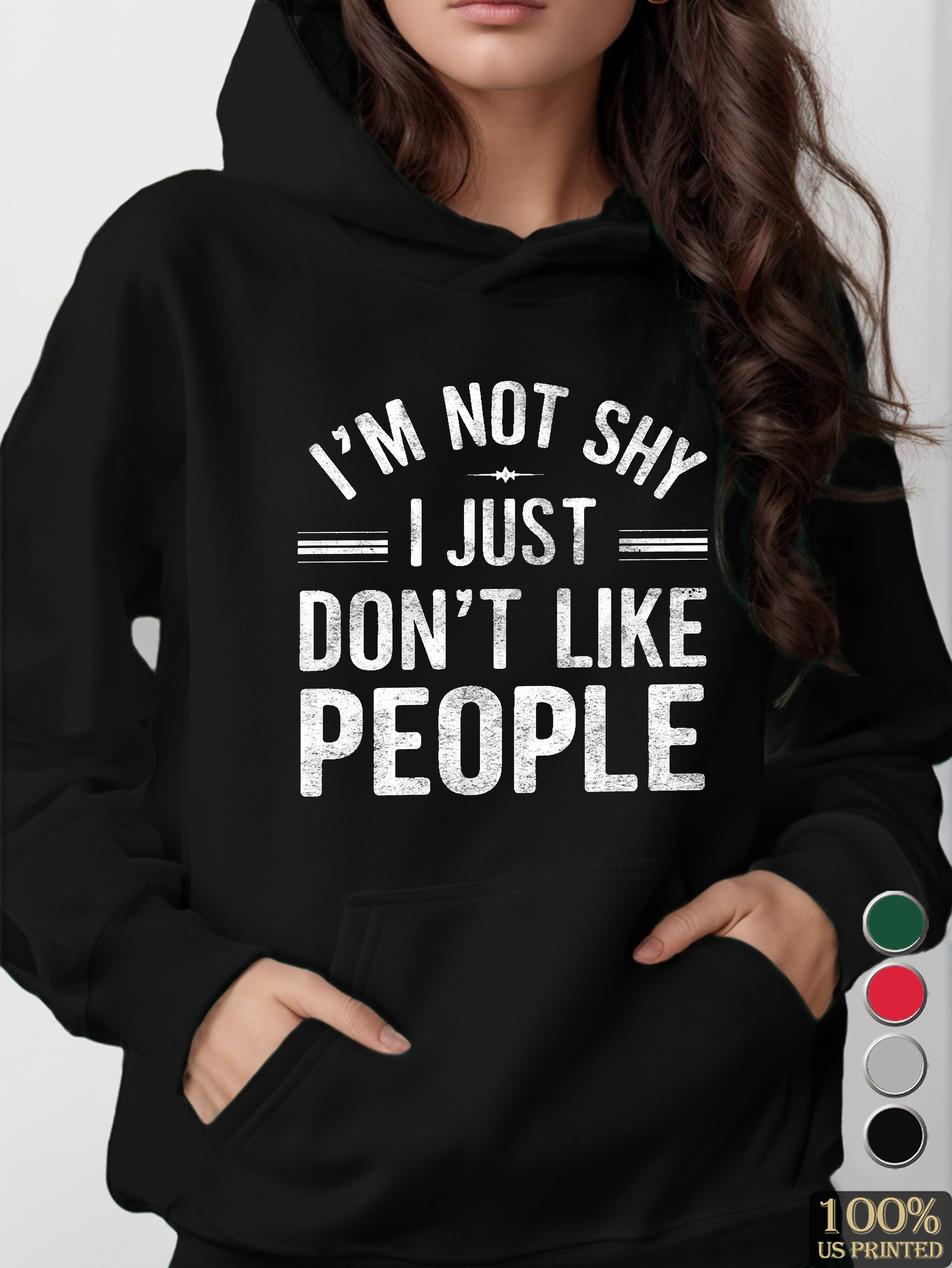 graphic women's hooded sweatshirt