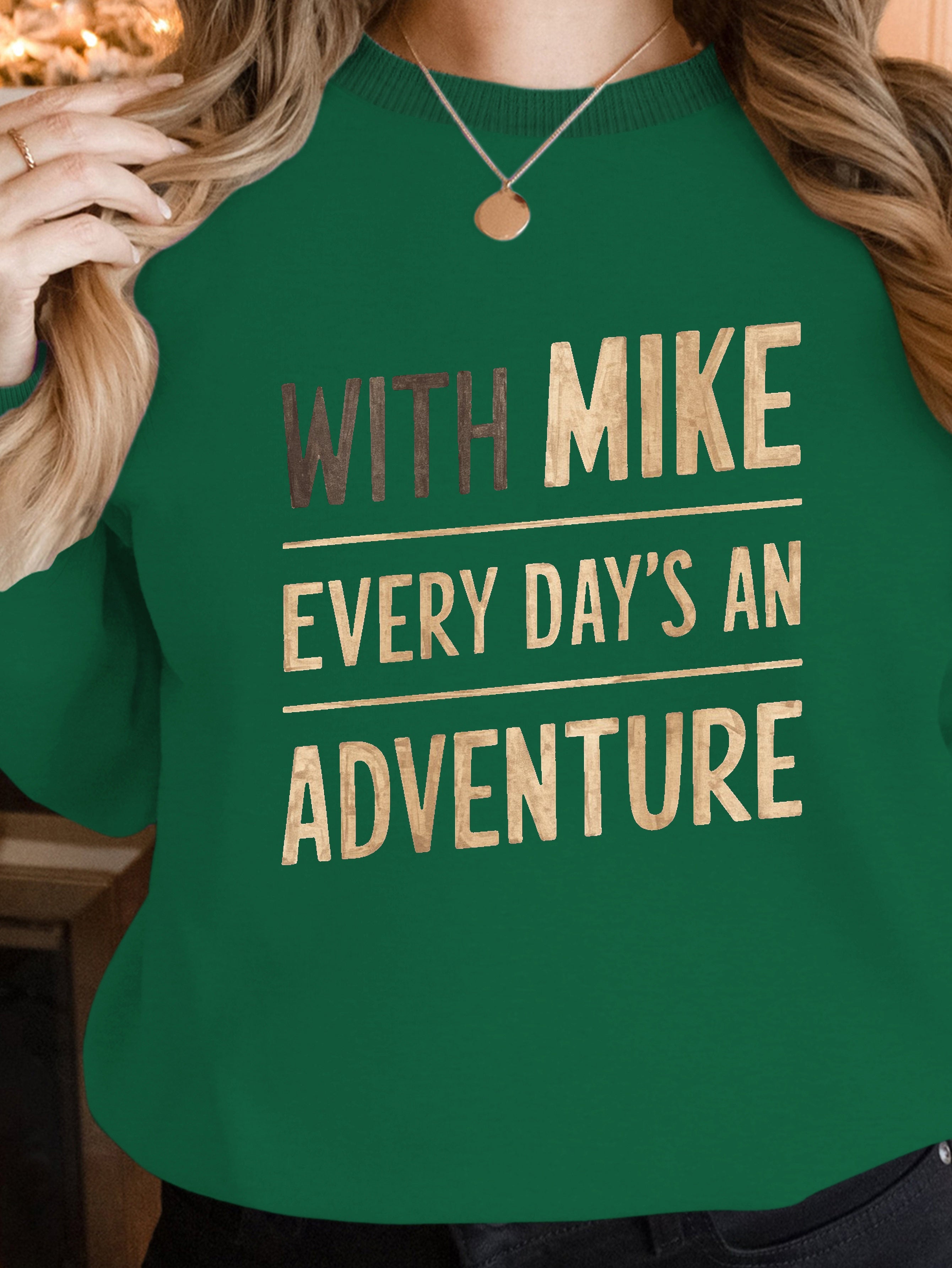 WITH MIKE women's sweatshirts
