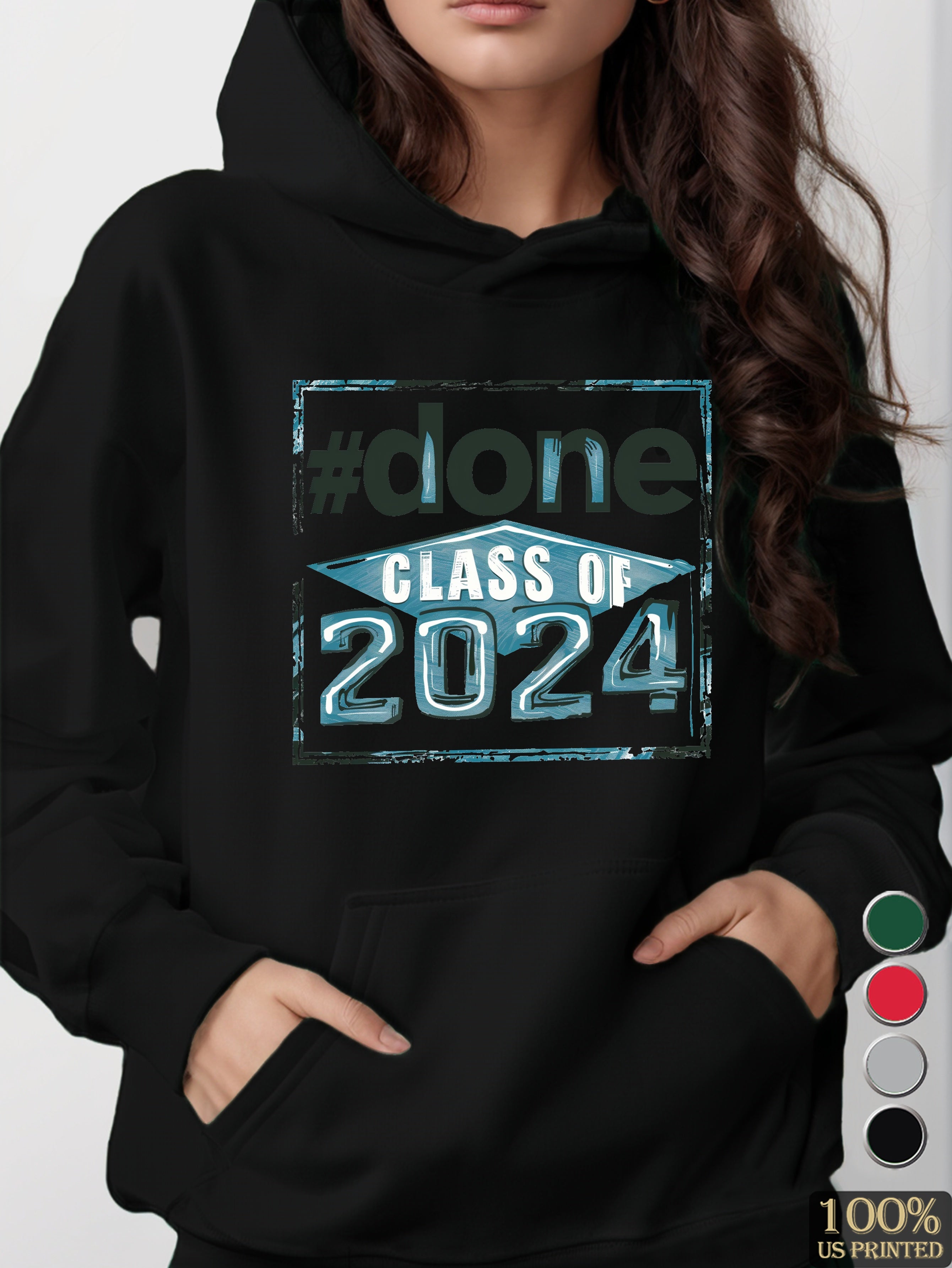 Celebrate Graduation 2024 women's hooded sweatshirt