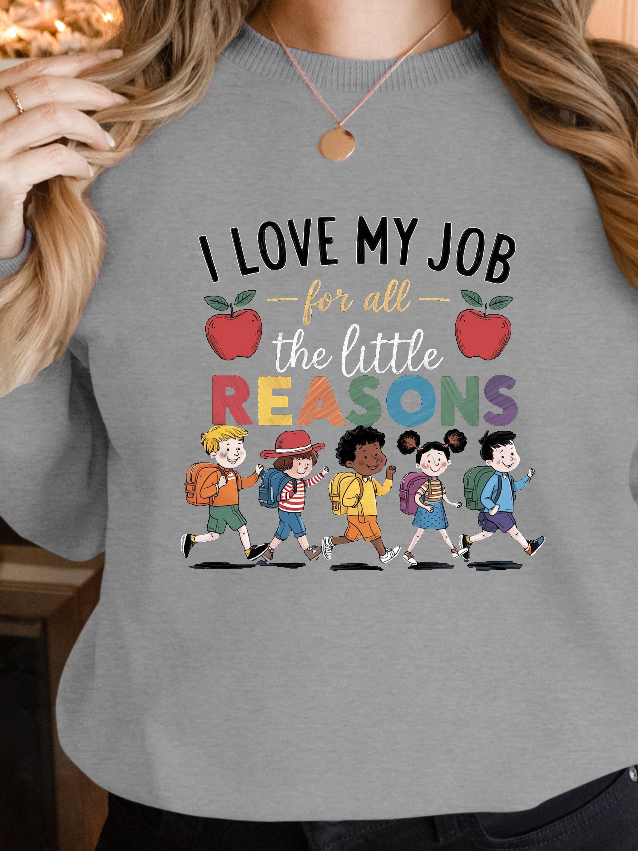 I LOVE MY JOB women's sweatshirts