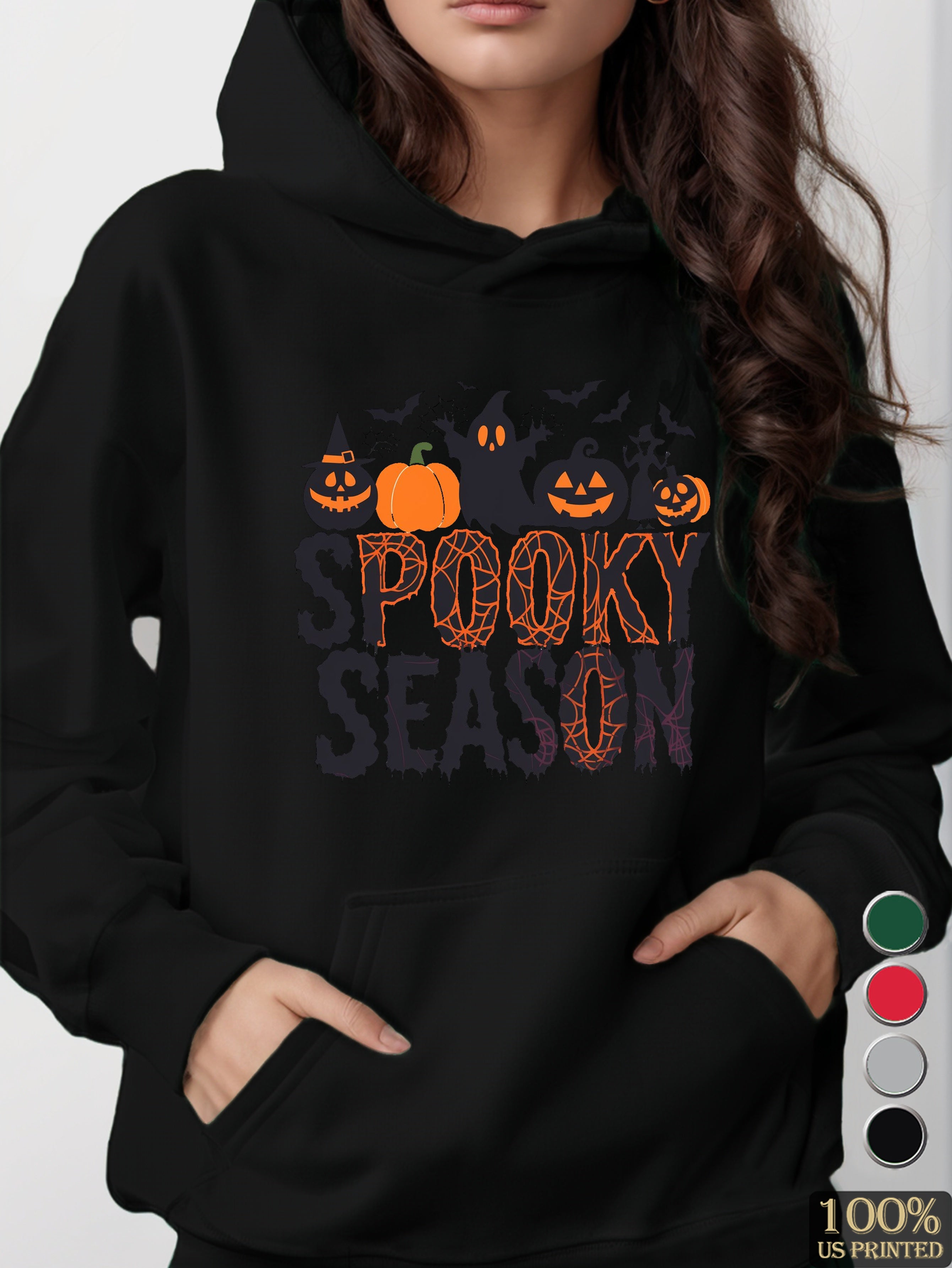 graphic women's hooded sweatshirt