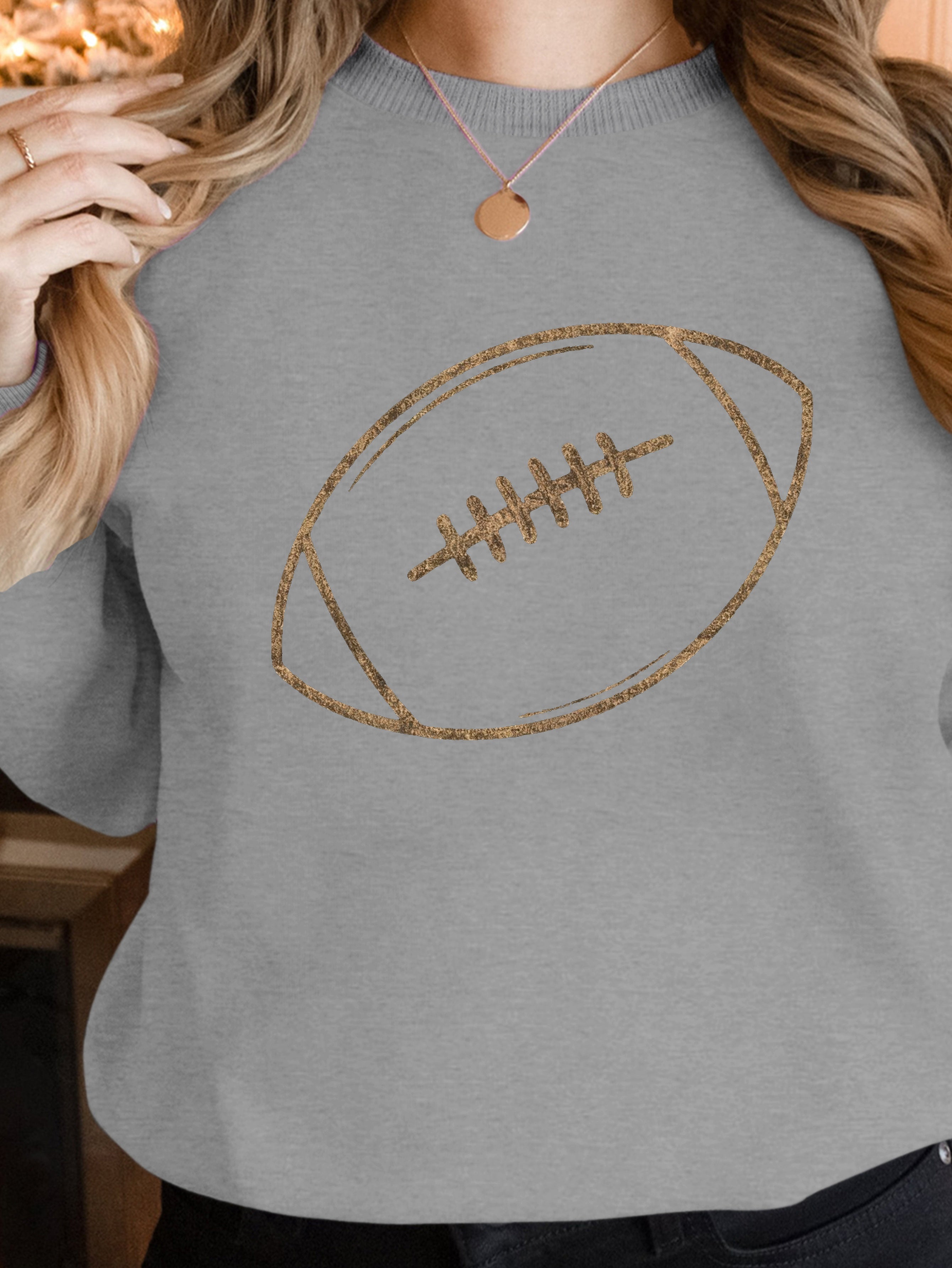 Vintage American football icon women's sweatshirts