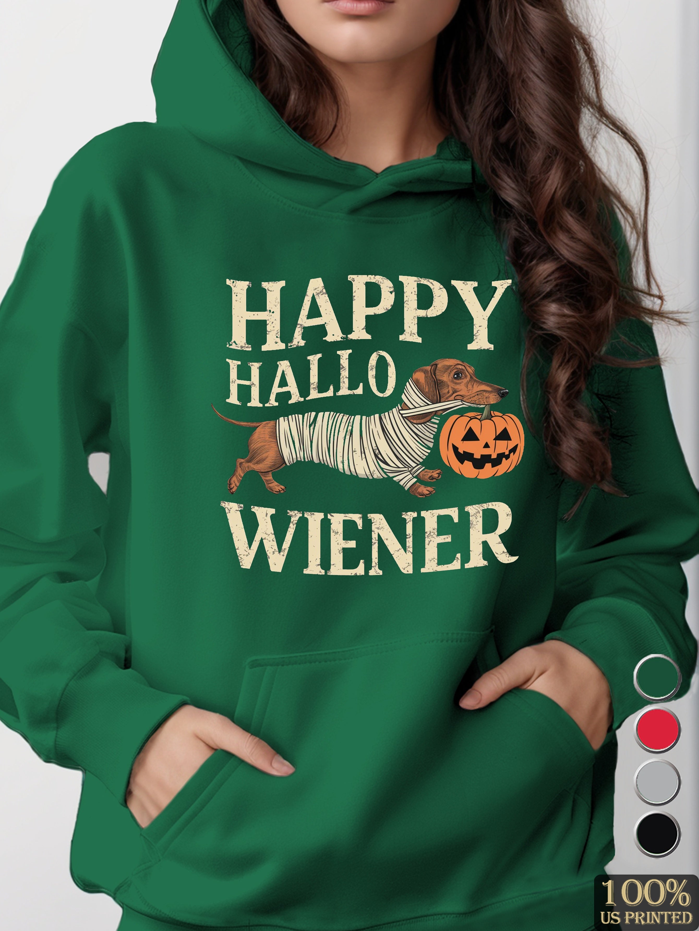 graphic women's hooded sweatshirt