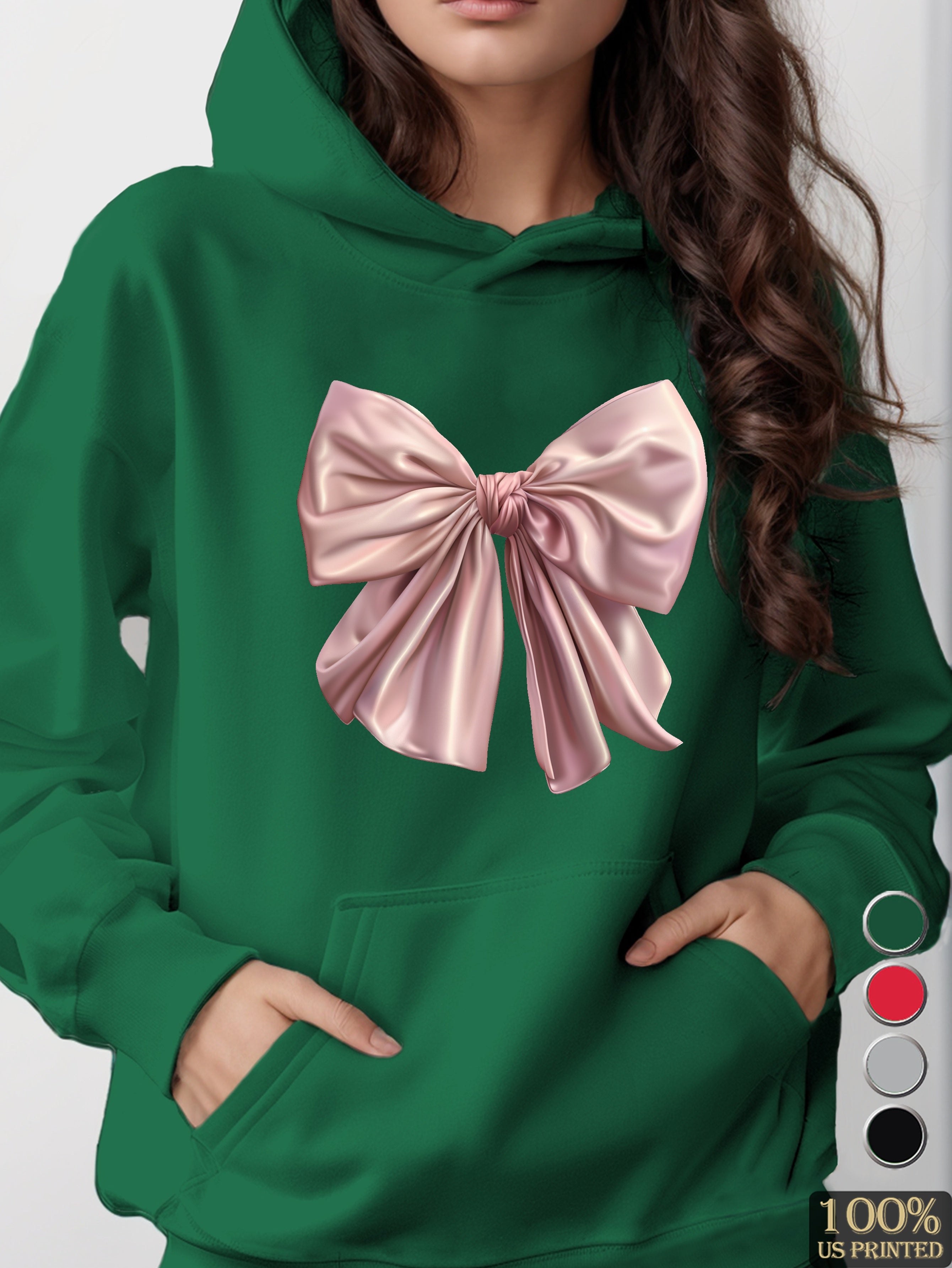 graphic women's hooded sweatshirt
