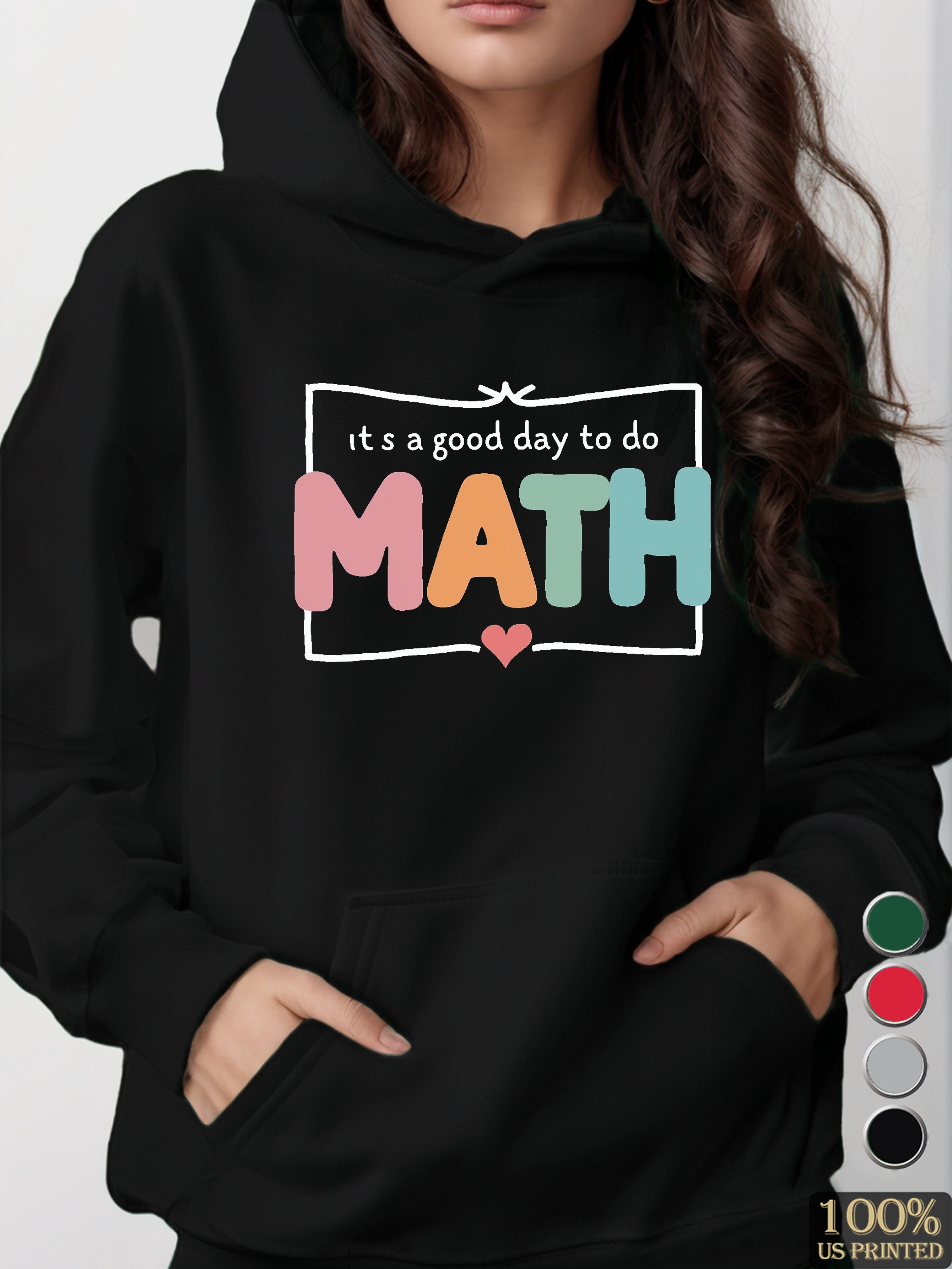 graphic women's hooded sweatshirt