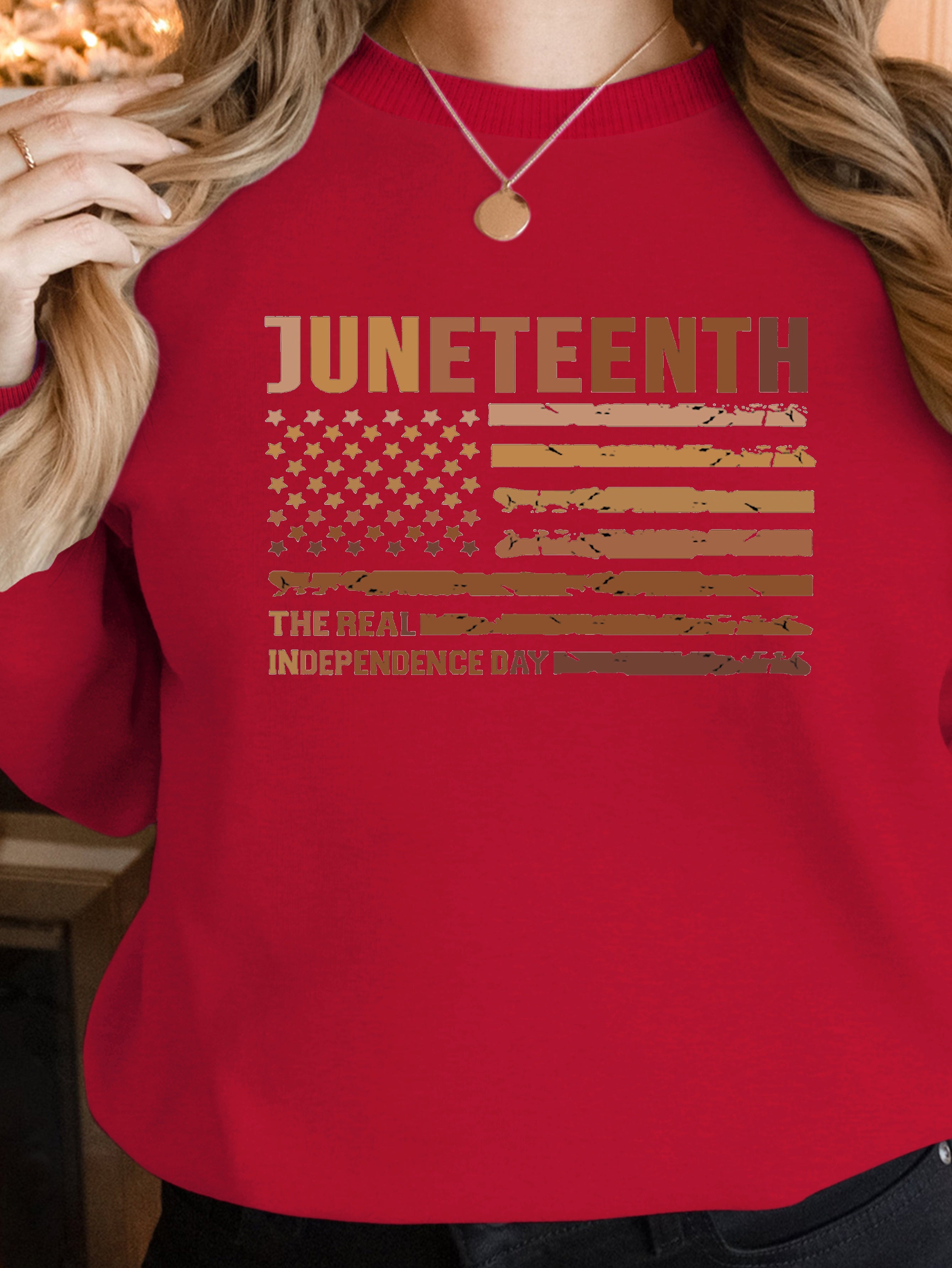 juneteenth women's sweatshirts