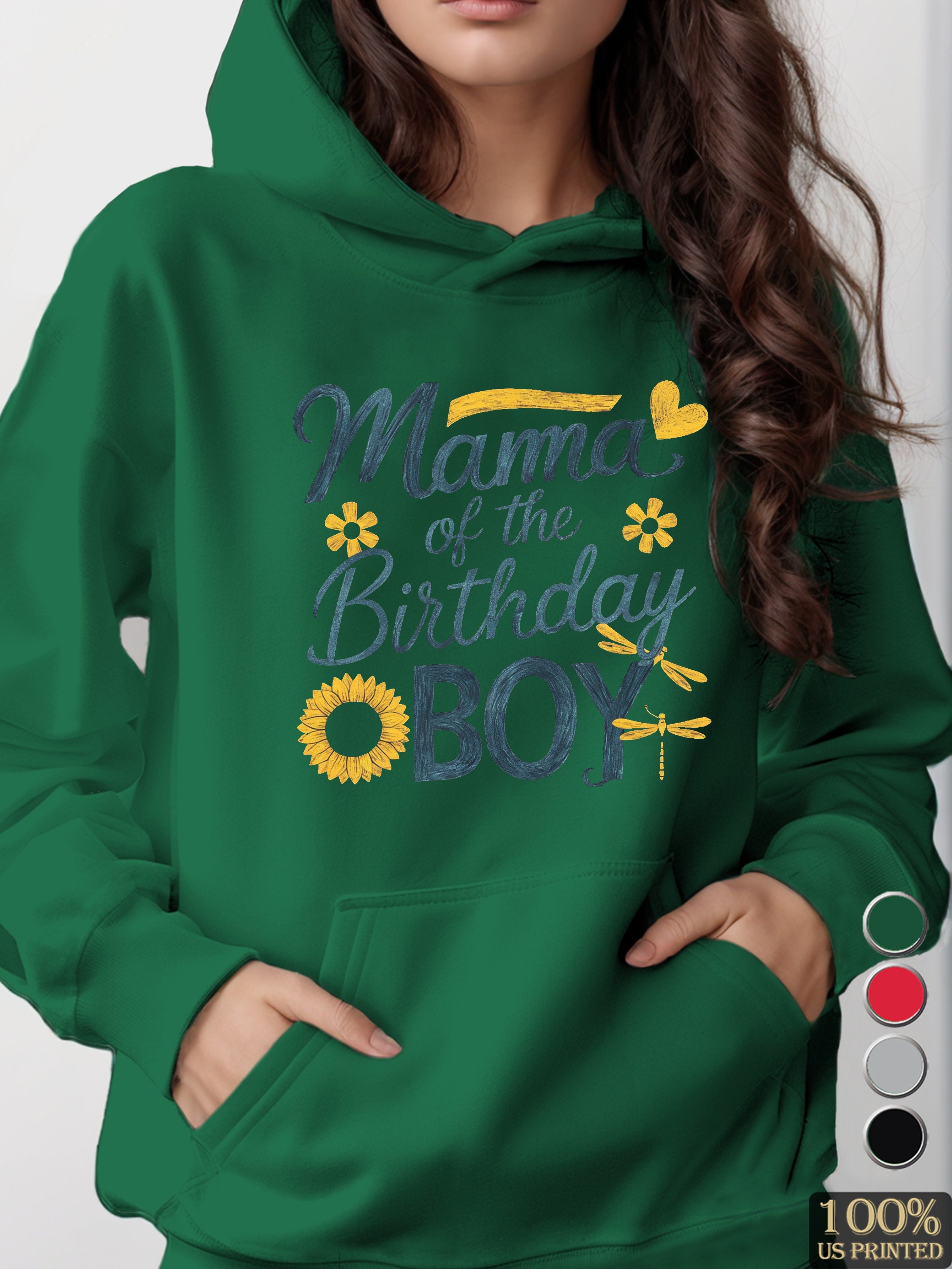 graphic women's hooded sweatshirt