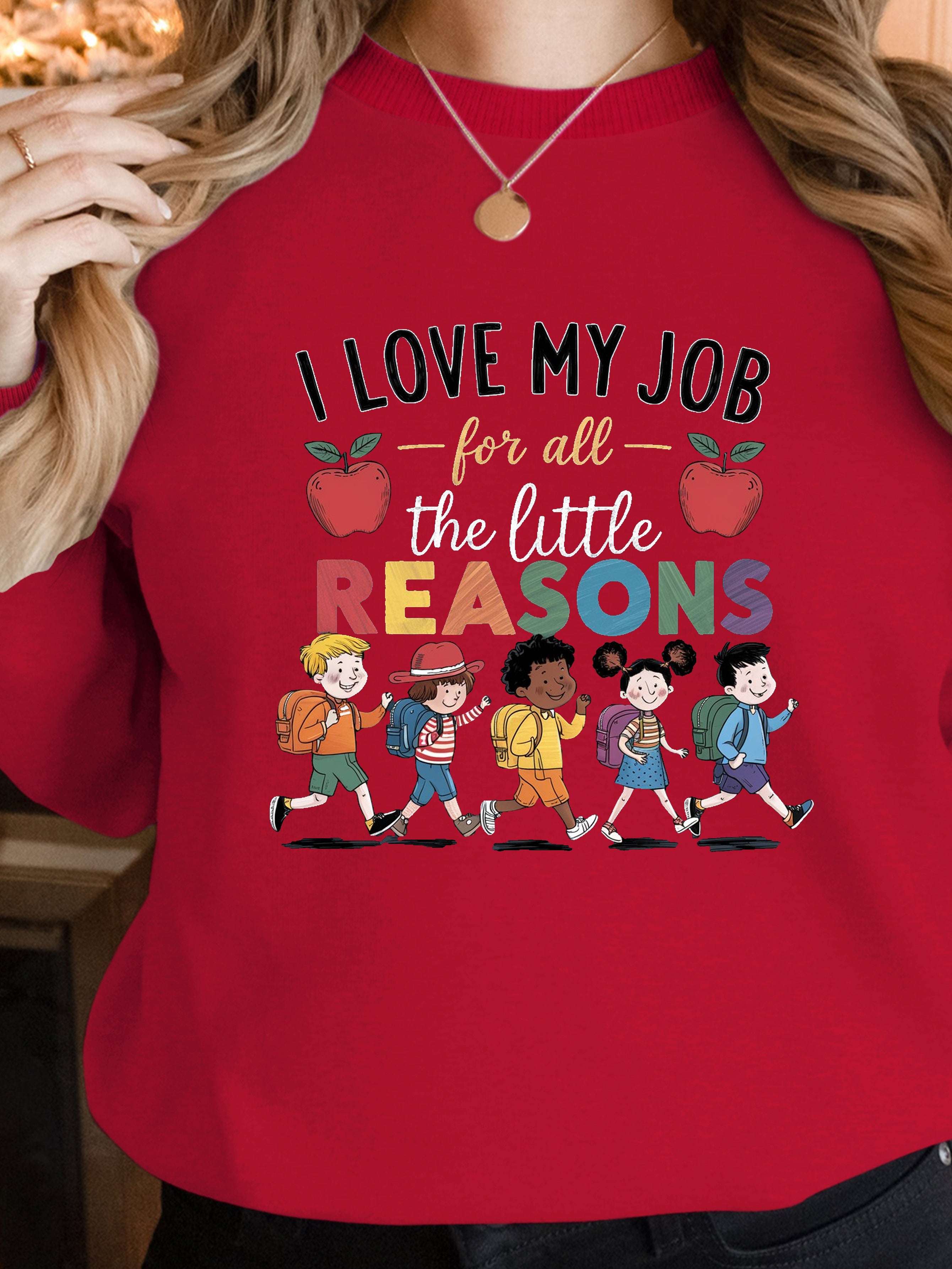 I LOVE MY JOB women's sweatshirts