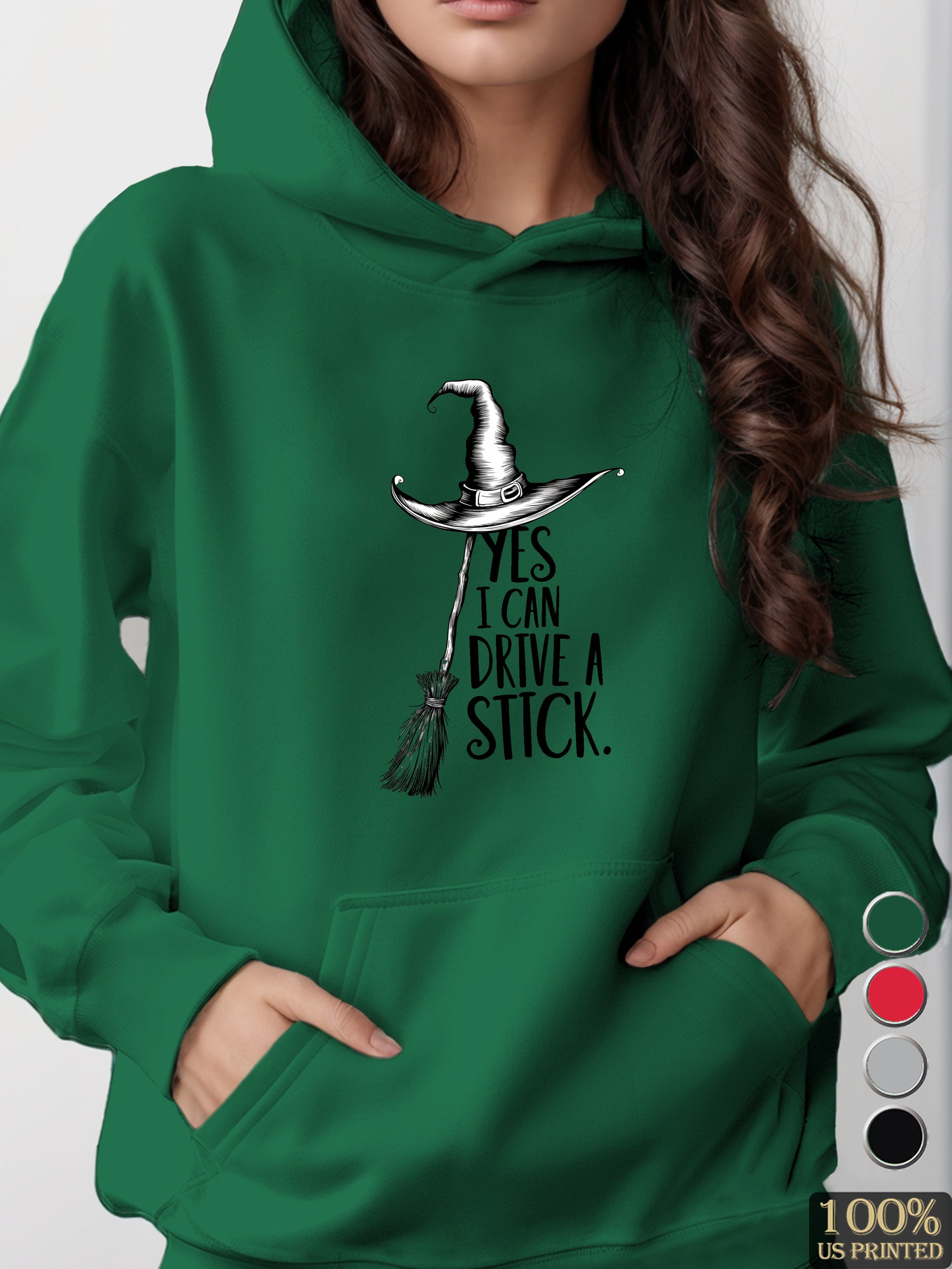 graphic women's hooded sweatshirt