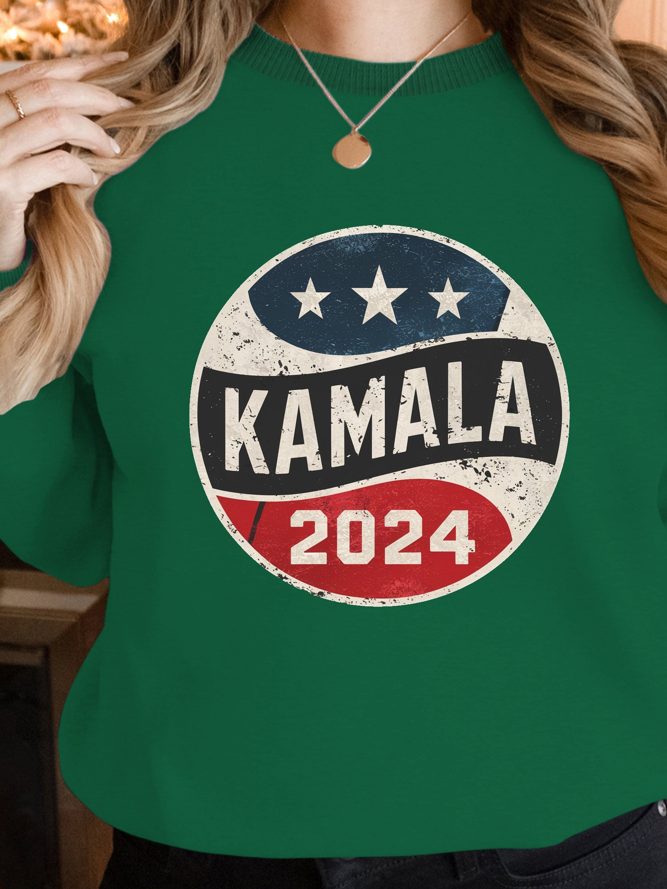KAMALA emblem women's sweatshirts