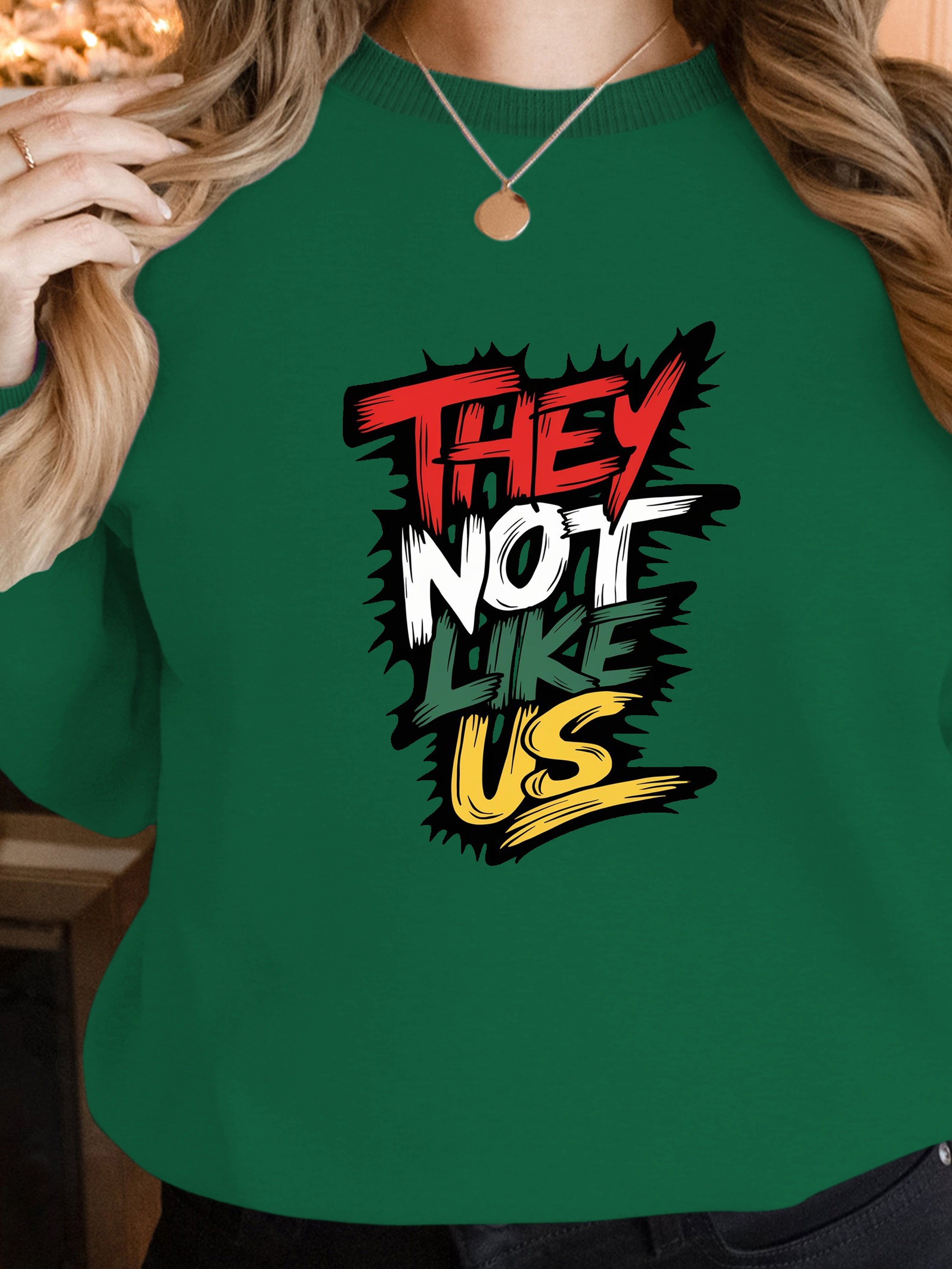They not like us women's sweatshirts