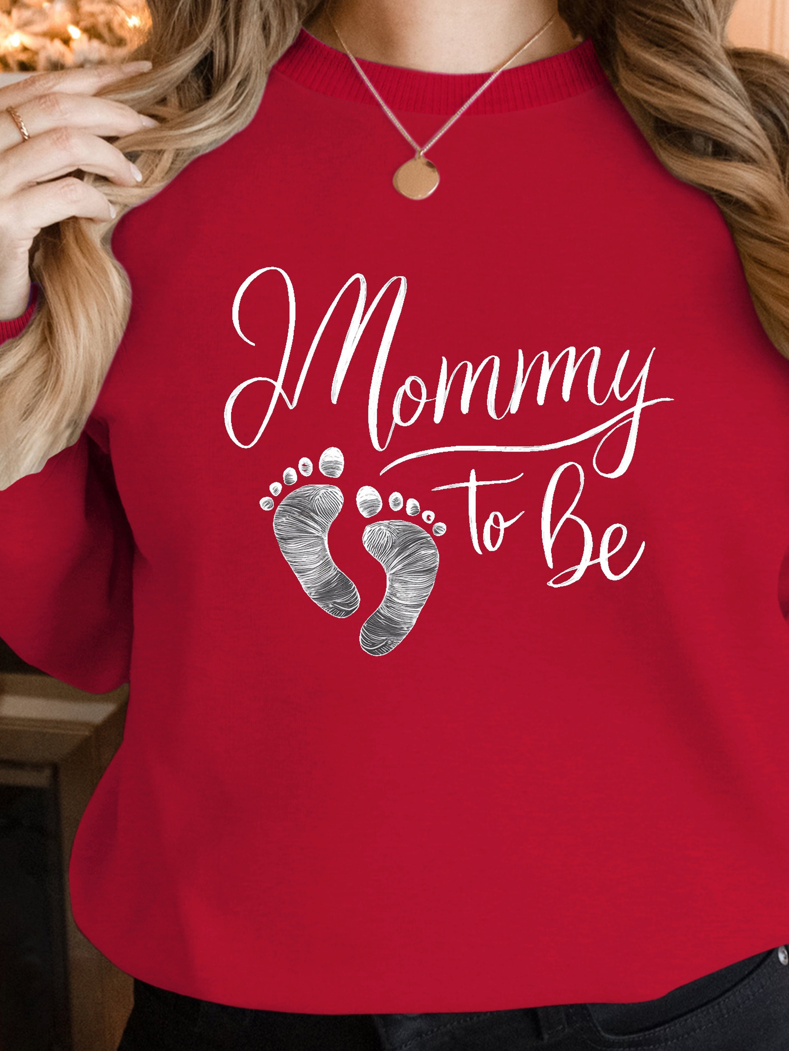 Mommy TO BE women's sweatshirts