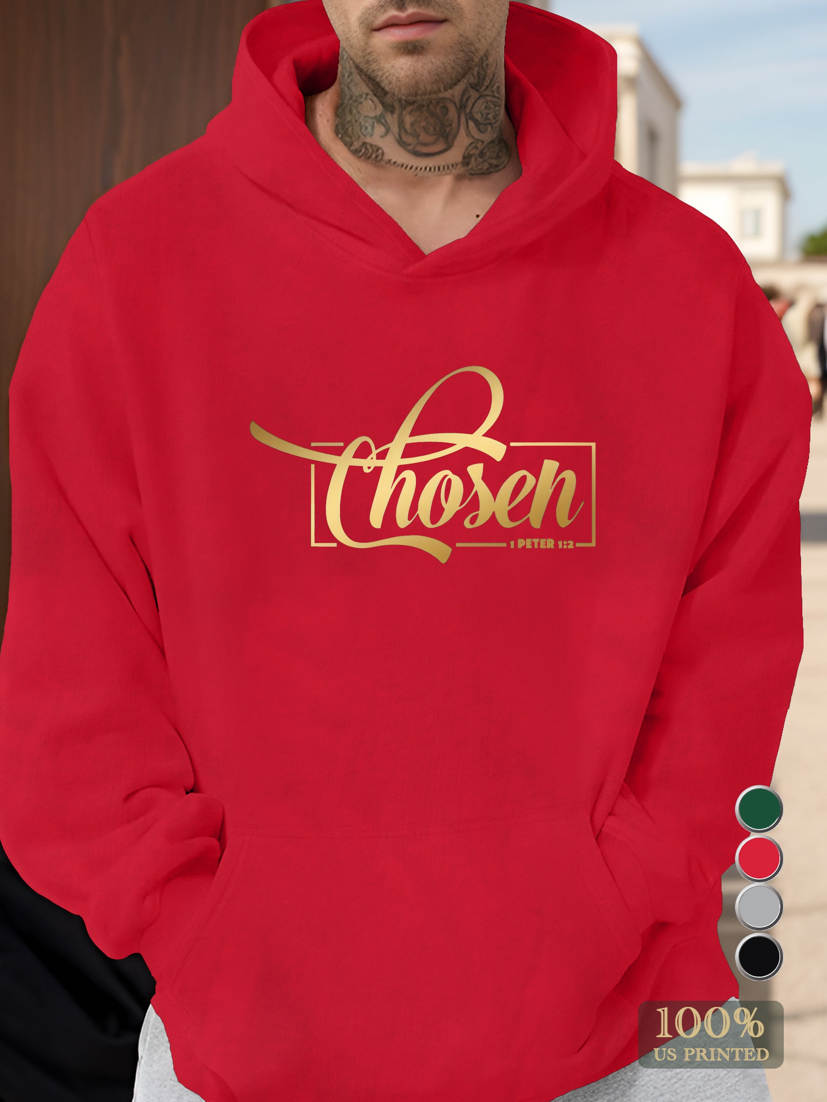 chosen Men's hooded sweatshirt