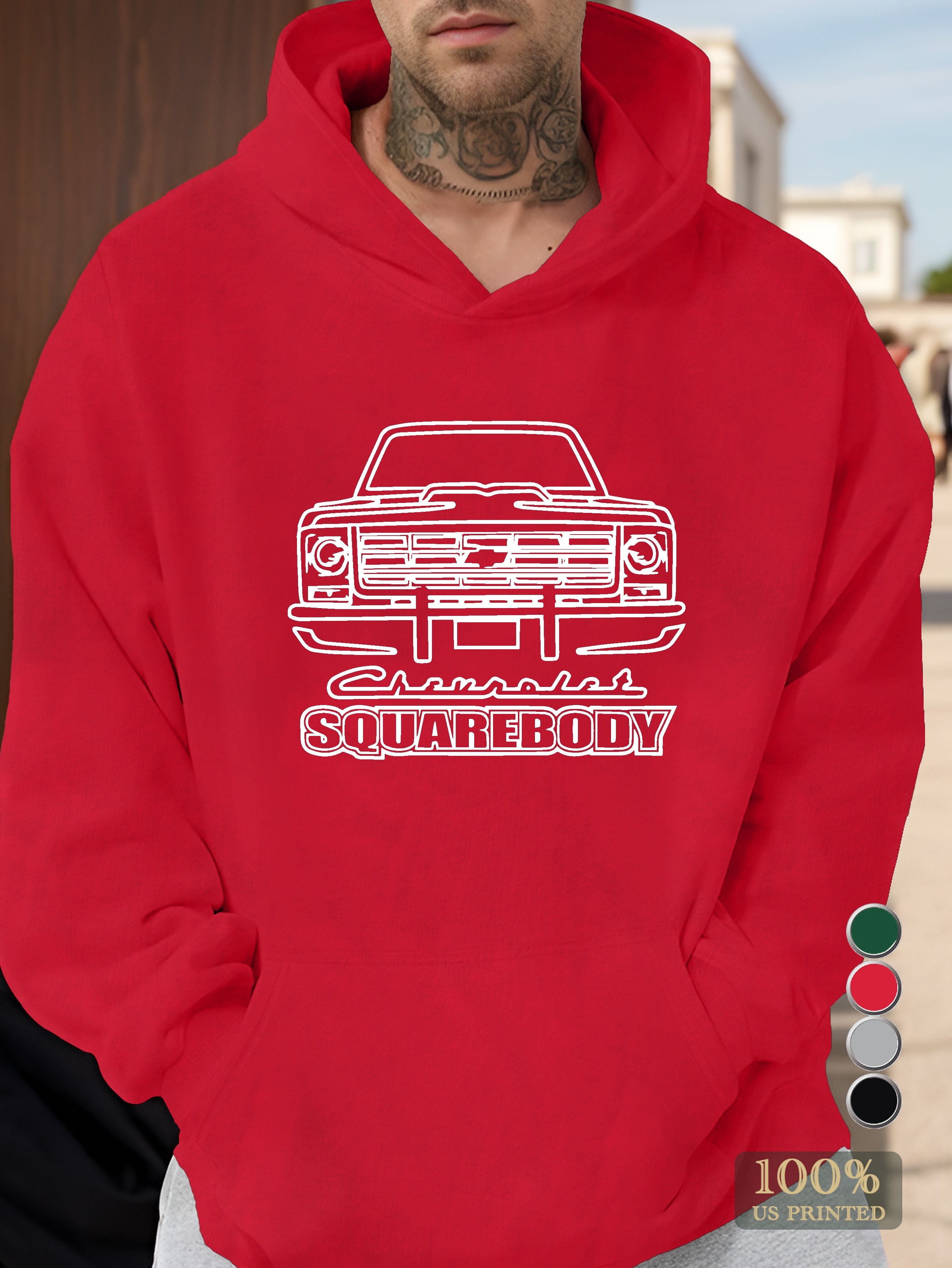 SQUAREBODY Men's hooded sweatshirt