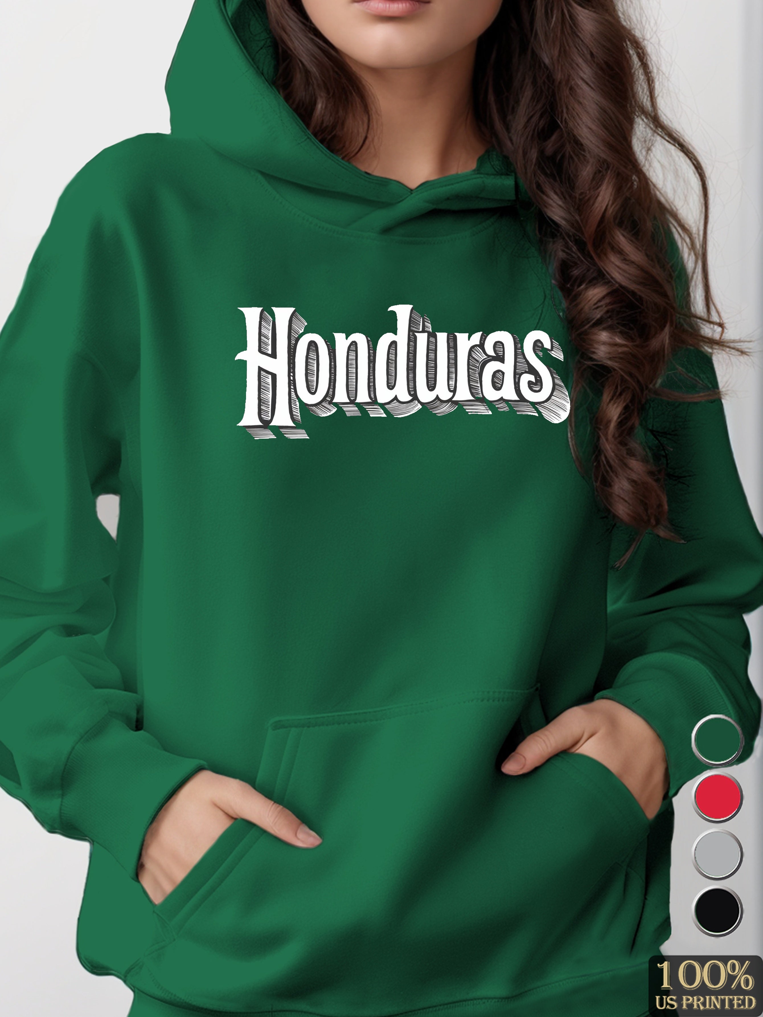 graphic women's hooded sweatshirt